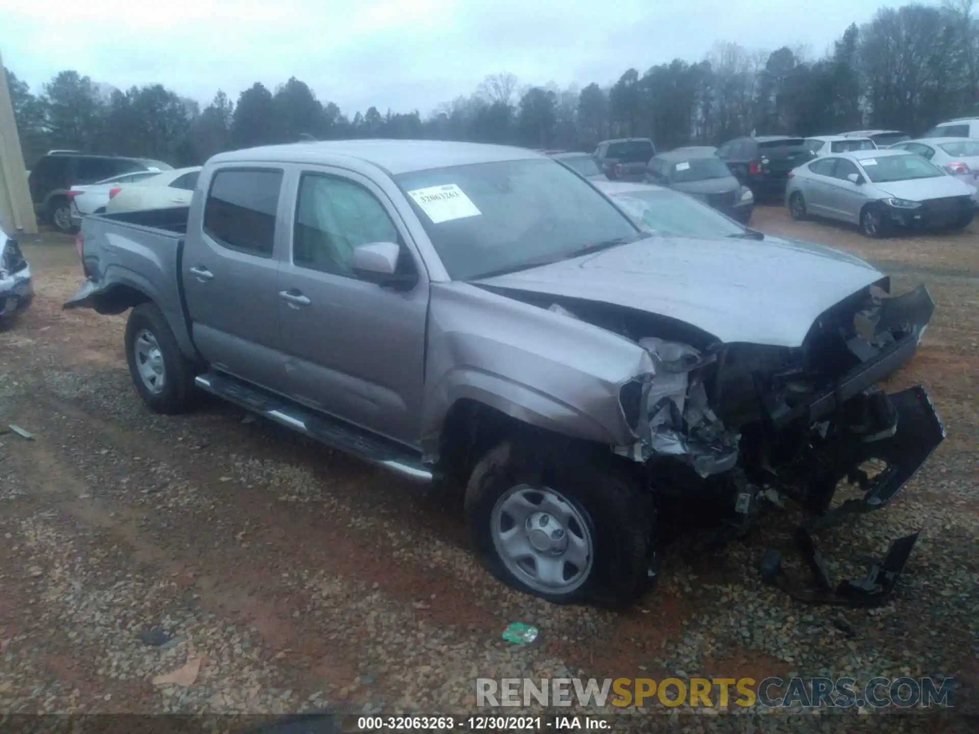 1 Photograph of a damaged car 3TMCZ5AN3LM362710 TOYOTA TACOMA 4WD 2020