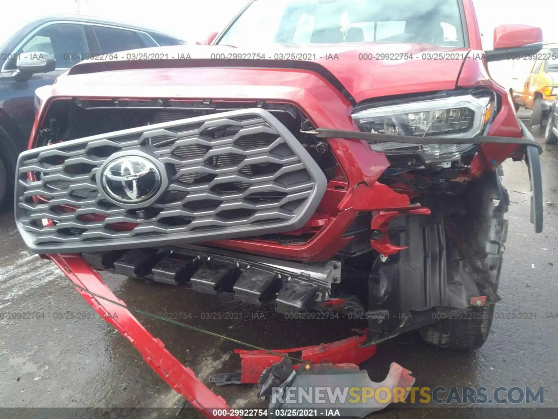 6 Фотография поврежденного автомобиля 3TMCZ5AN3LM366532 TOYOTA TACOMA 4WD 2020