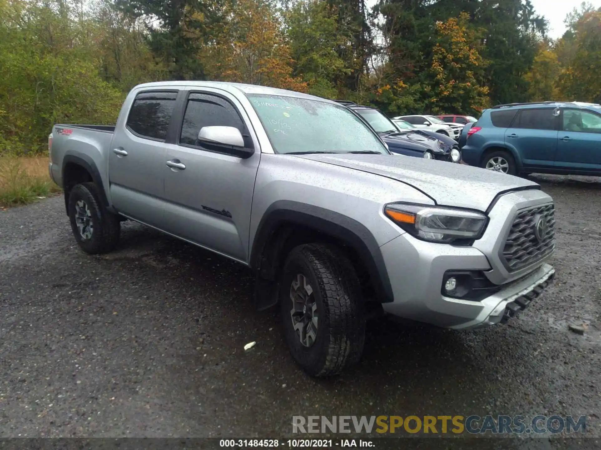 1 Photograph of a damaged car 3TMCZ5AN4LM292022 TOYOTA TACOMA 4WD 2020