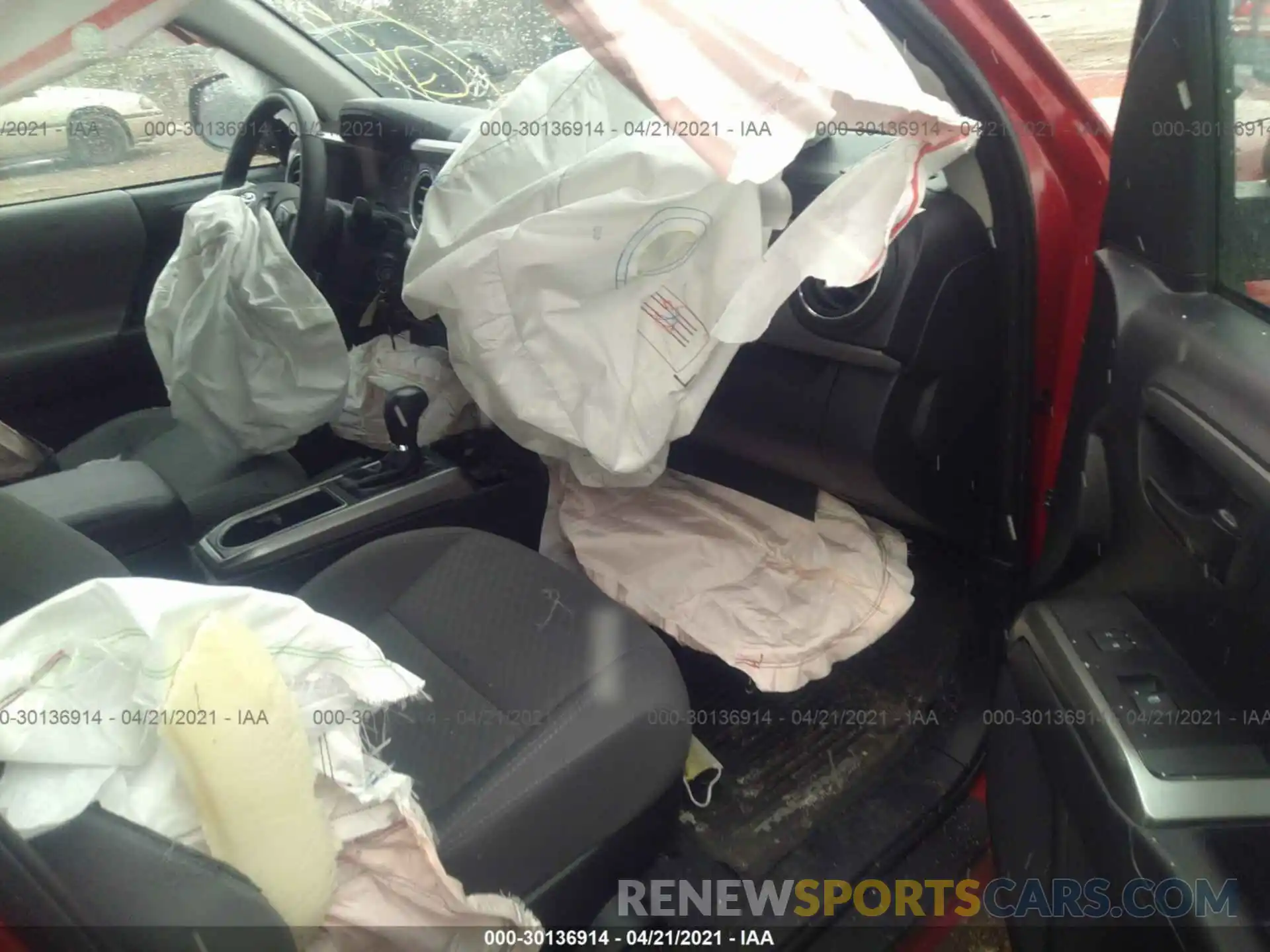 5 Photograph of a damaged car 3TMCZ5AN4LM301690 TOYOTA TACOMA 4WD 2020