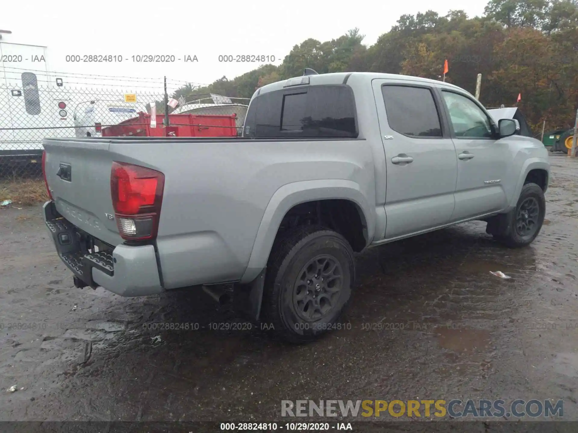 4 Photograph of a damaged car 3TMCZ5AN4LM302208 TOYOTA TACOMA 4WD 2020