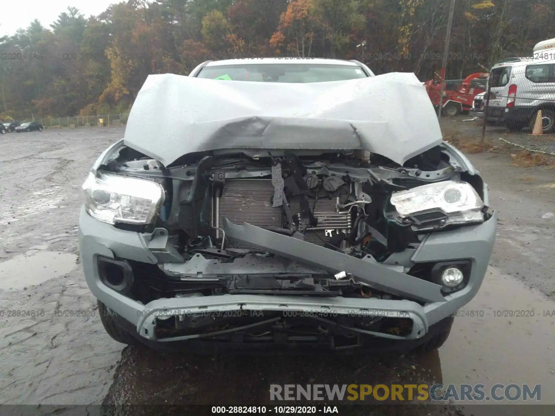 6 Photograph of a damaged car 3TMCZ5AN4LM302208 TOYOTA TACOMA 4WD 2020