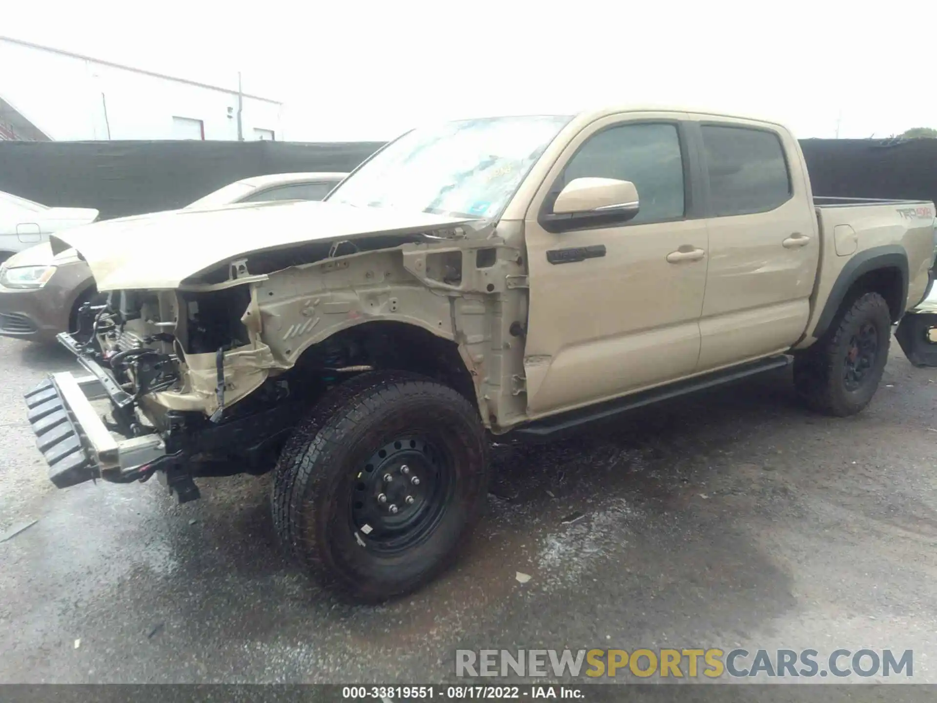 2 Photograph of a damaged car 3TMCZ5AN4LM309305 TOYOTA TACOMA 4WD 2020