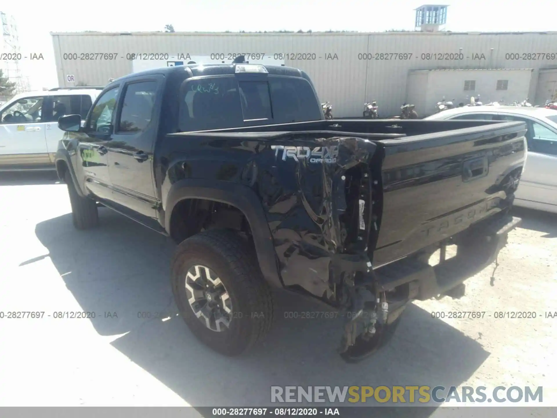 3 Photograph of a damaged car 3TMCZ5AN4LM322233 TOYOTA TACOMA 4WD 2020