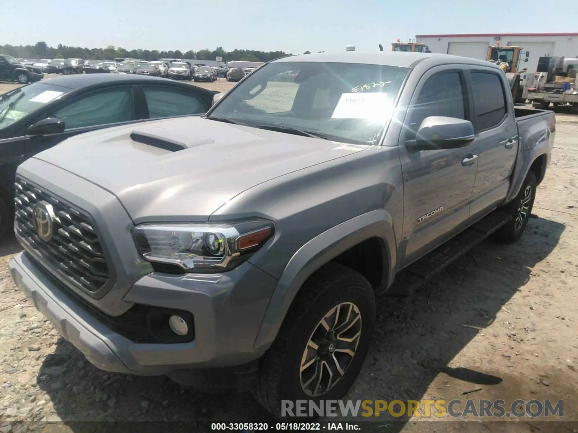 2 Photograph of a damaged car 3TMCZ5AN4LM330218 TOYOTA TACOMA 4WD 2020