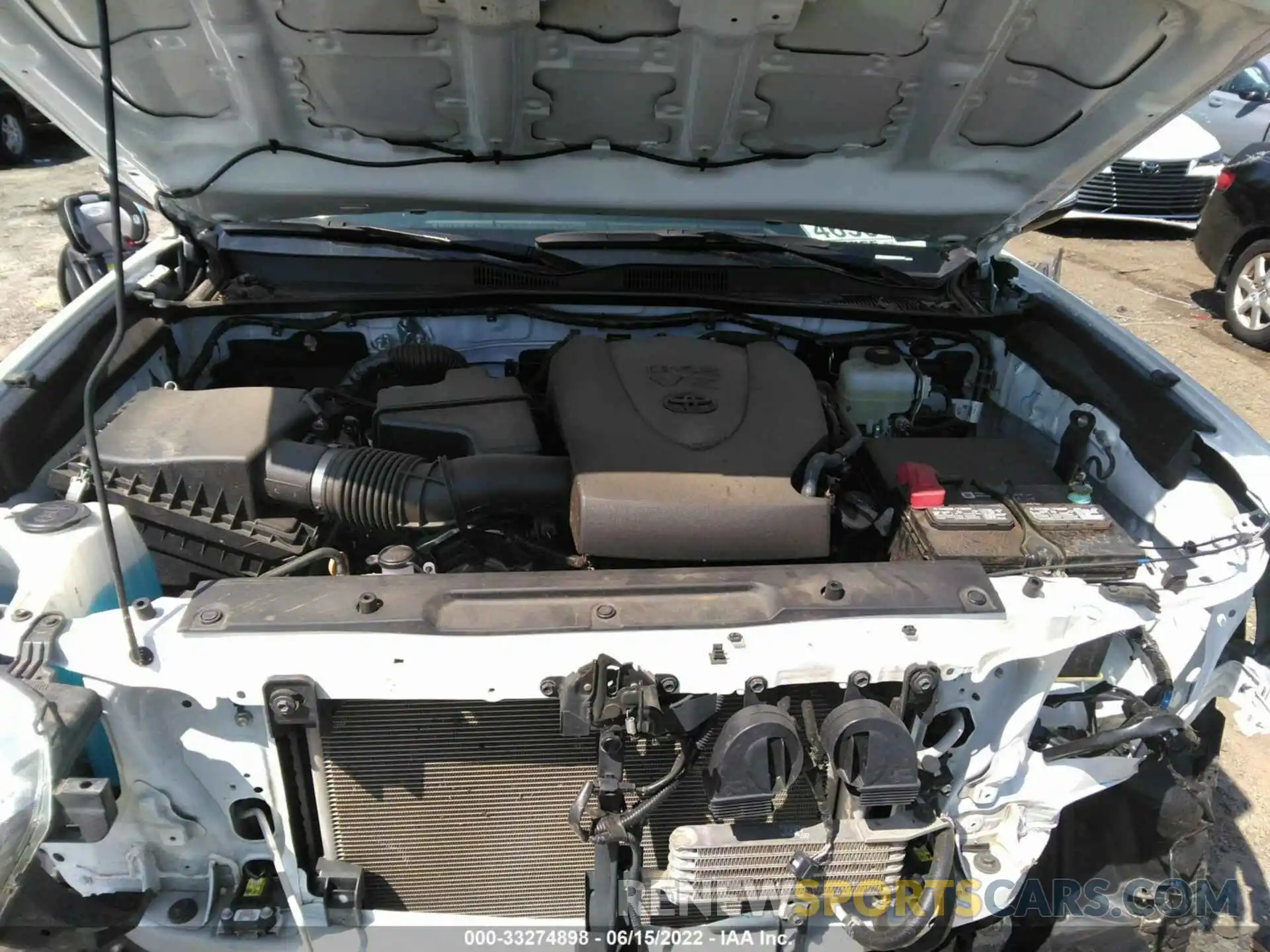 10 Photograph of a damaged car 3TMCZ5AN4LM335273 TOYOTA TACOMA 4WD 2020