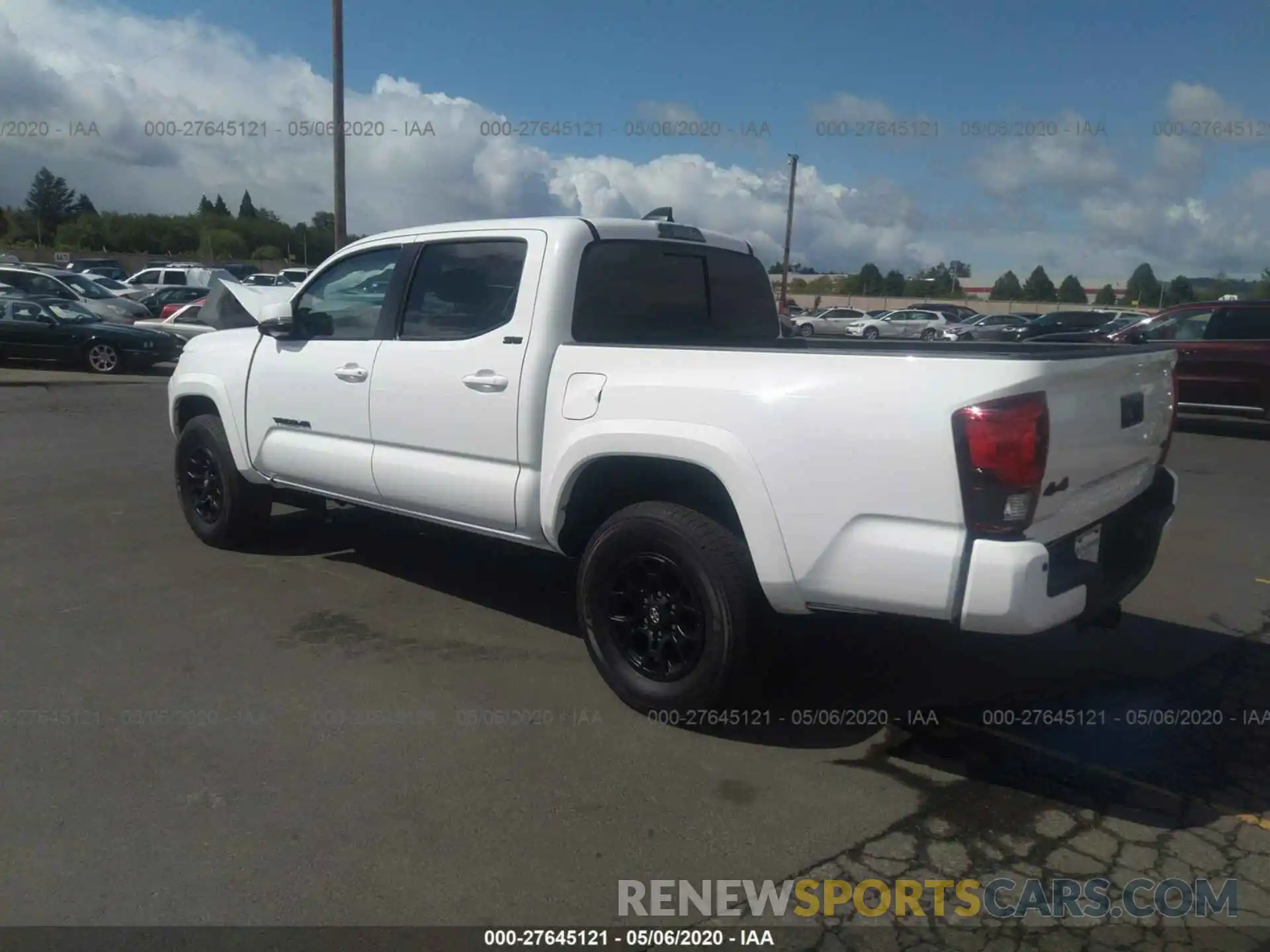 3 Photograph of a damaged car 3TMCZ5AN4LM339596 TOYOTA TACOMA 4WD 2020