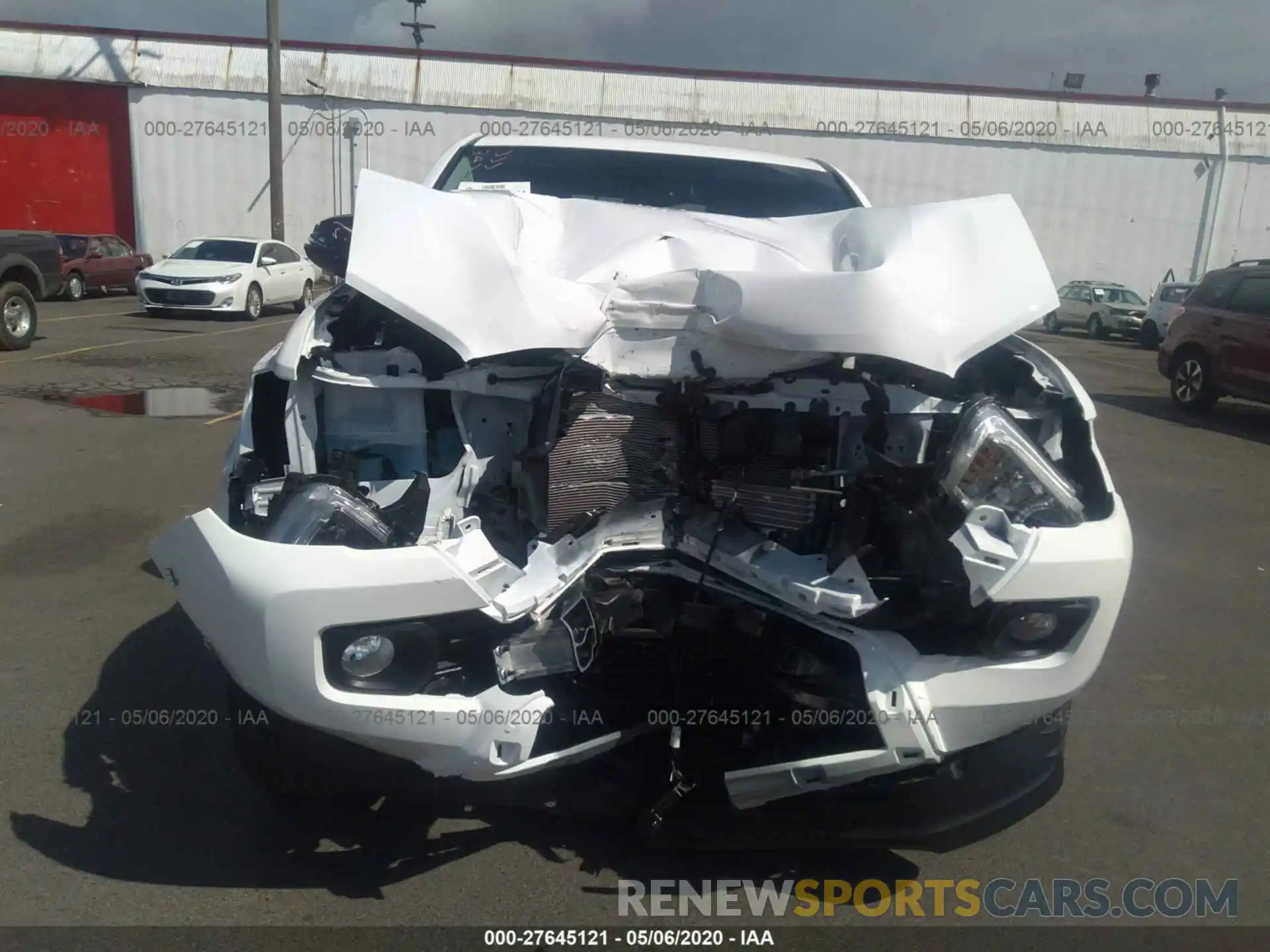 6 Photograph of a damaged car 3TMCZ5AN4LM339596 TOYOTA TACOMA 4WD 2020