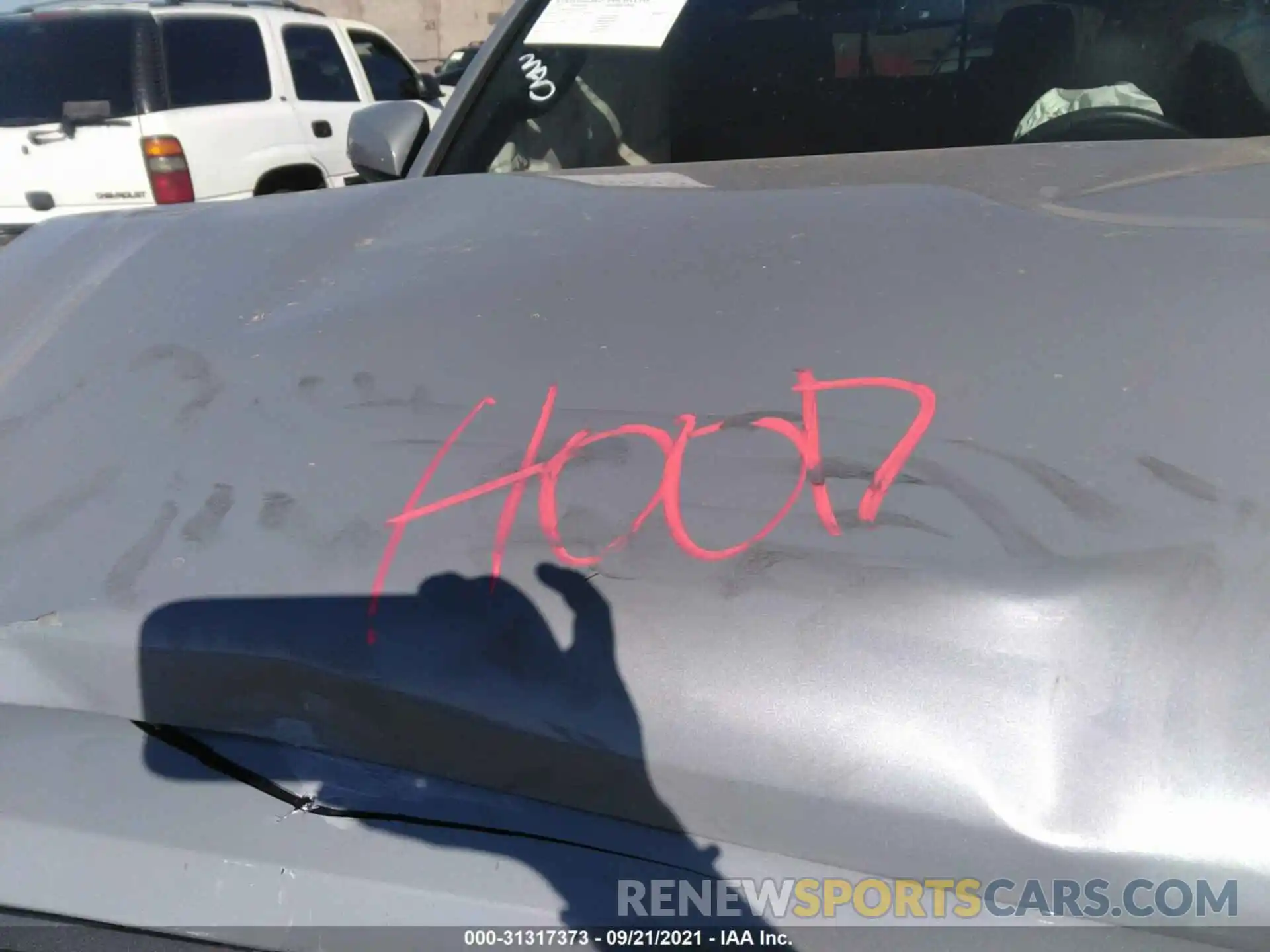 10 Photograph of a damaged car 3TMCZ5AN4LM353420 TOYOTA TACOMA 4WD 2020