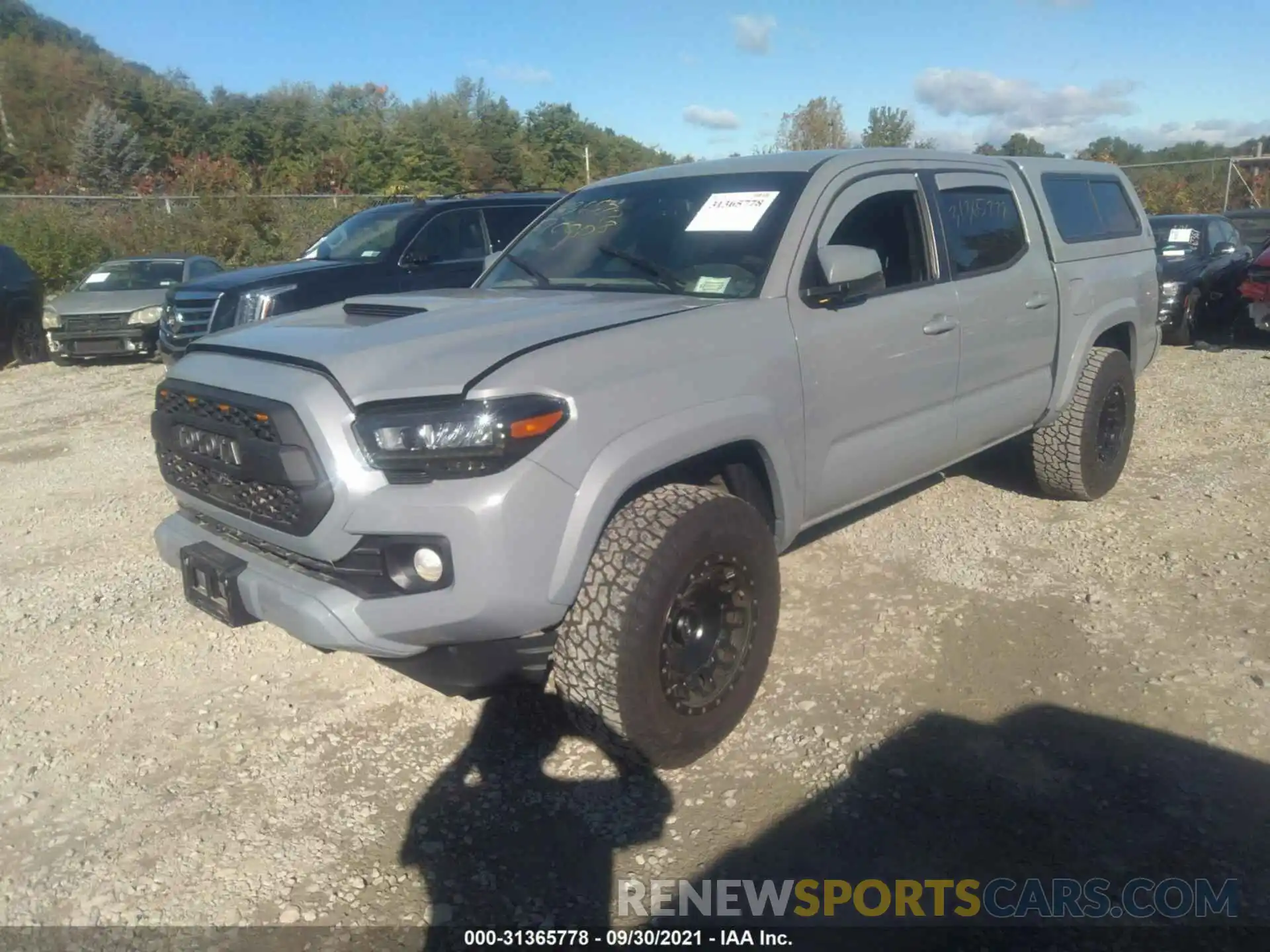 2 Photograph of a damaged car 3TMCZ5AN4LM368936 TOYOTA TACOMA 4WD 2020