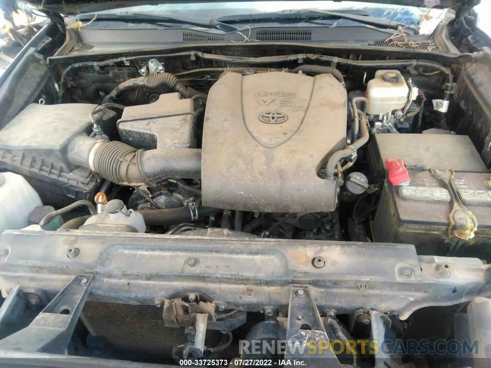 10 Photograph of a damaged car 3TMCZ5AN5LM295270 TOYOTA TACOMA 4WD 2020