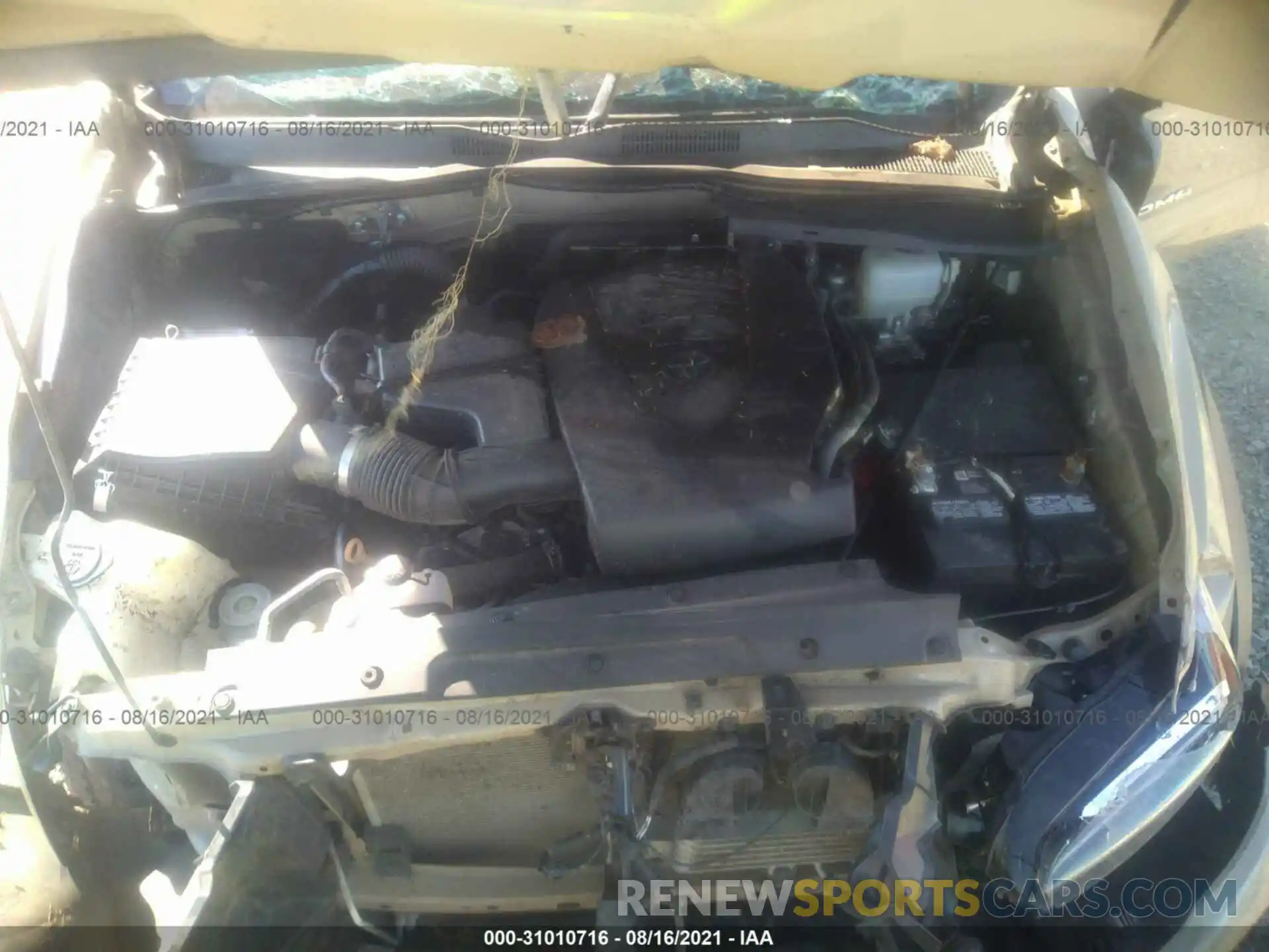 10 Photograph of a damaged car 3TMCZ5AN5LM308132 TOYOTA TACOMA 4WD 2020