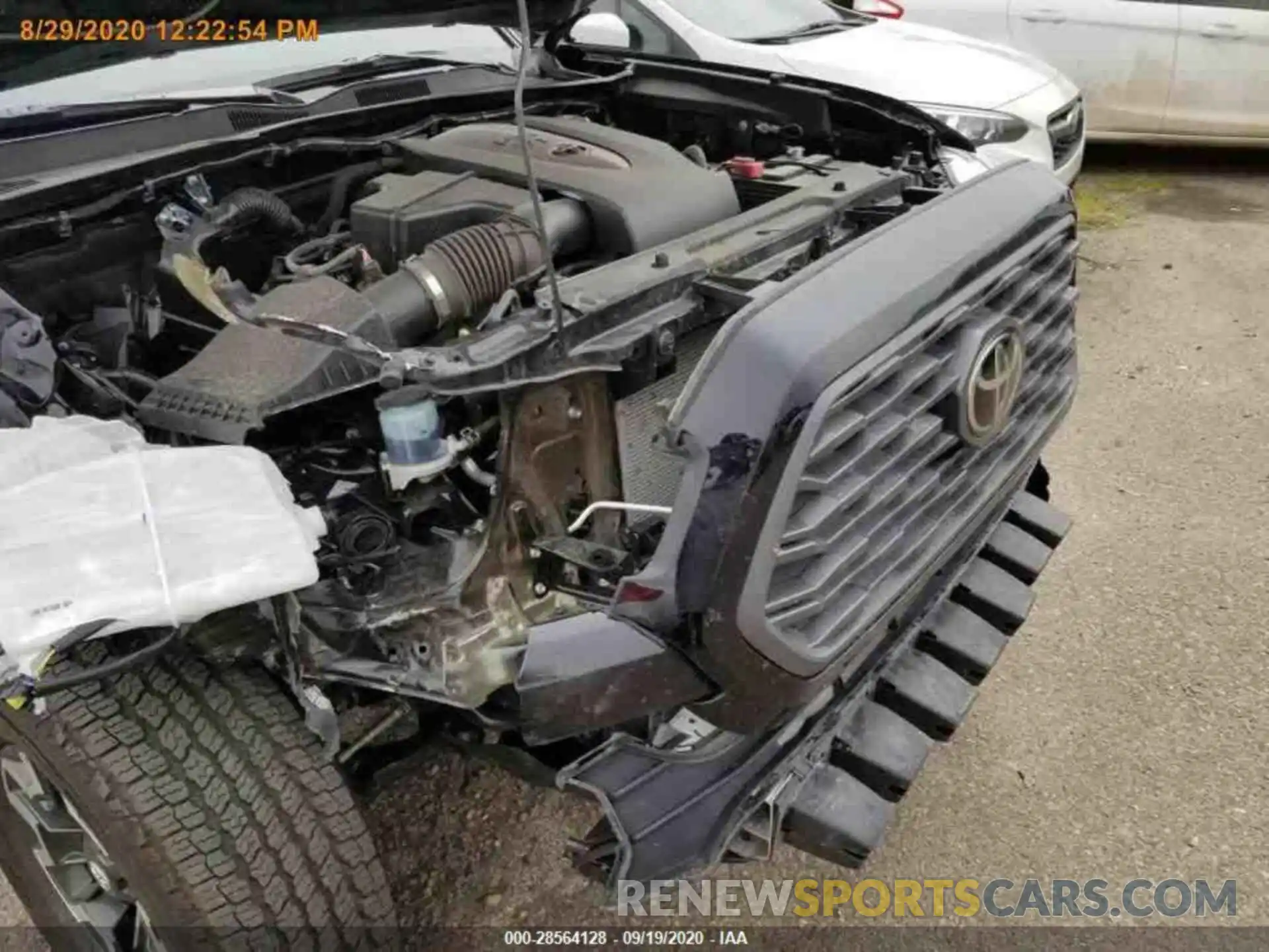 12 Photograph of a damaged car 3TMCZ5AN5LM322015 TOYOTA TACOMA 4WD 2020