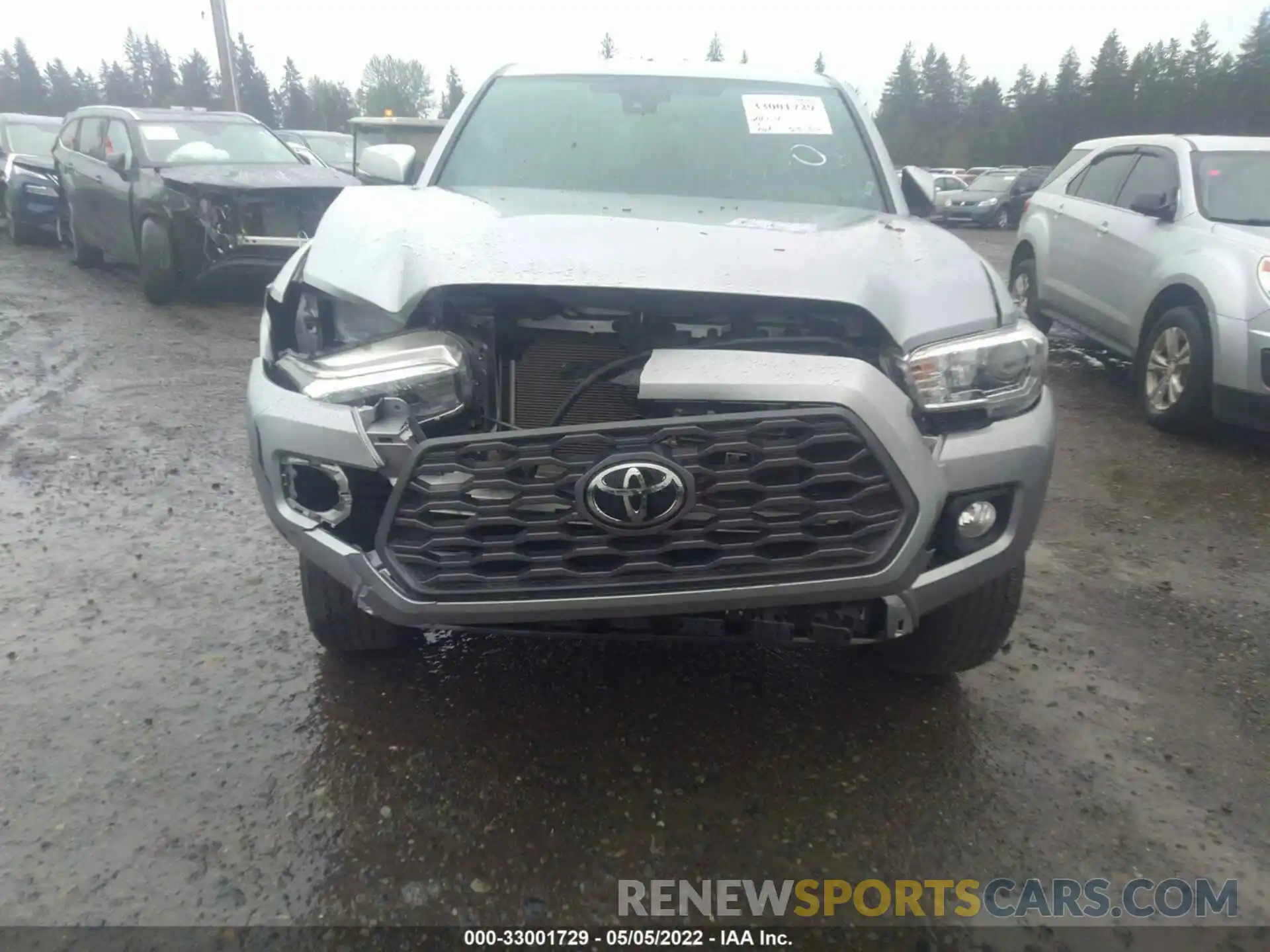 6 Photograph of a damaged car 3TMCZ5AN5LM328185 TOYOTA TACOMA 4WD 2020