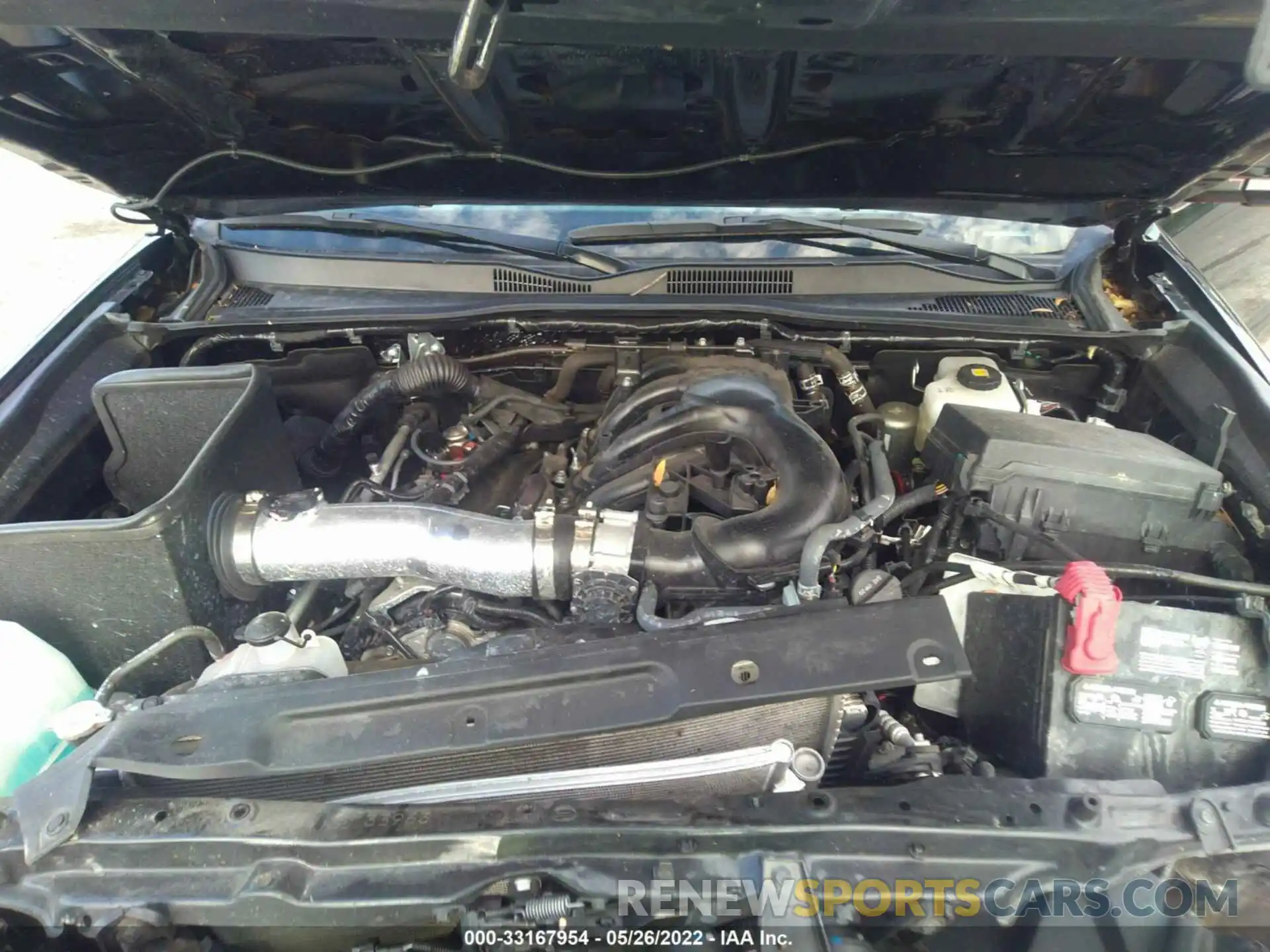 10 Фотография поврежденного автомобиля 3TMCZ5AN5LM331426 TOYOTA TACOMA 4WD 2020