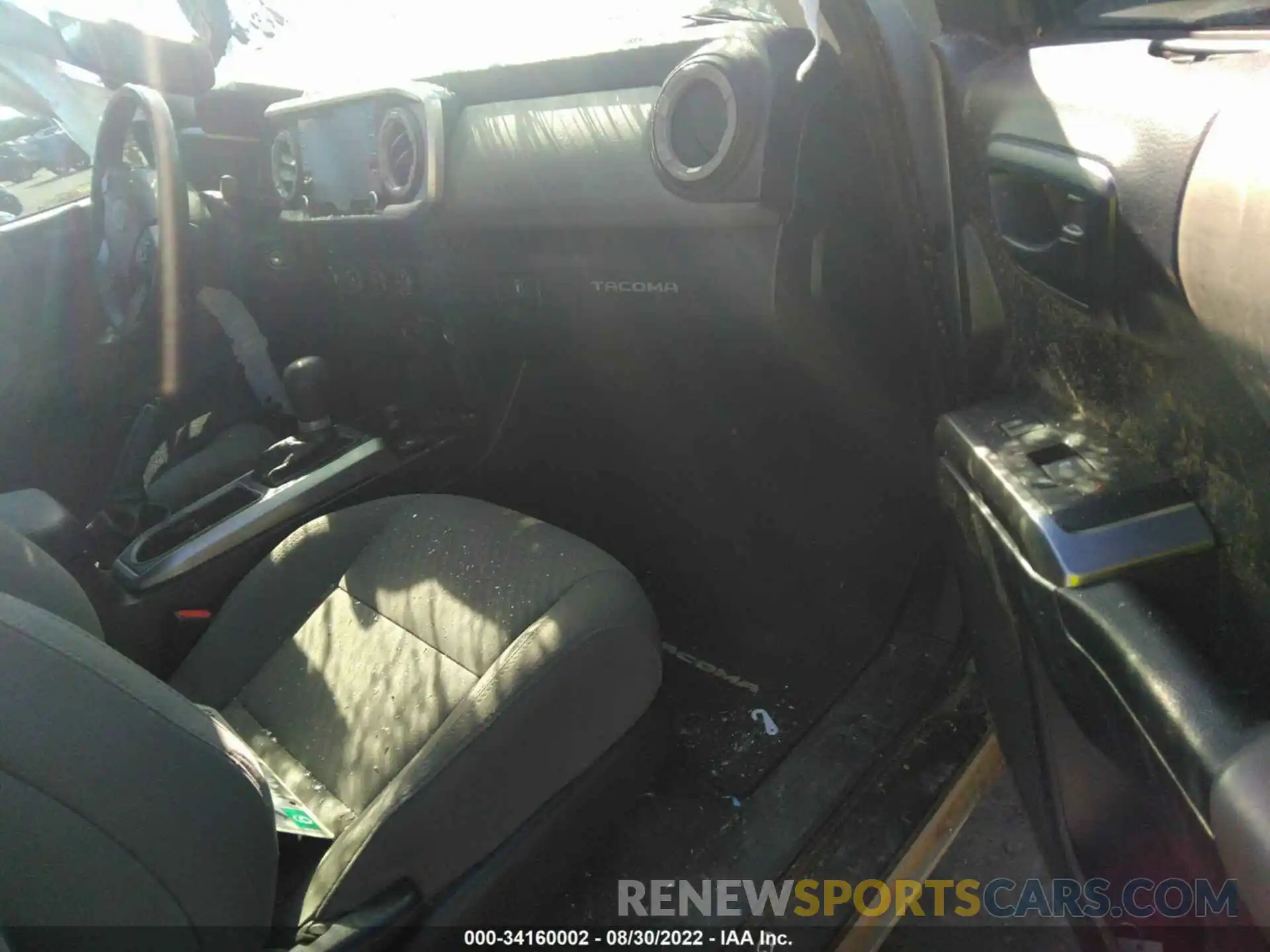 5 Photograph of a damaged car 3TMCZ5AN5LM353653 TOYOTA TACOMA 4WD 2020