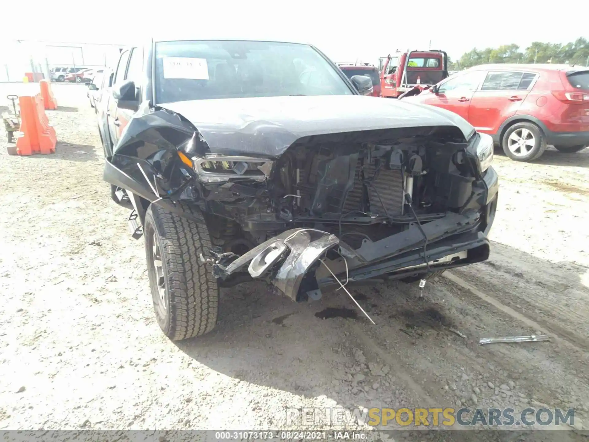 6 Photograph of a damaged car 3TMCZ5AN5LM365897 TOYOTA TACOMA 4WD 2020