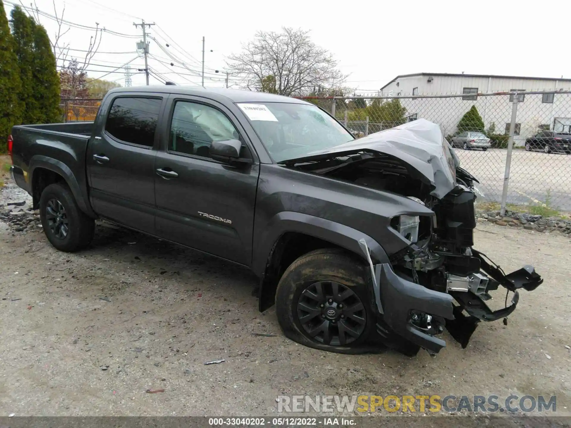 1 Photograph of a damaged car 3TMCZ5AN6LM290367 TOYOTA TACOMA 4WD 2020