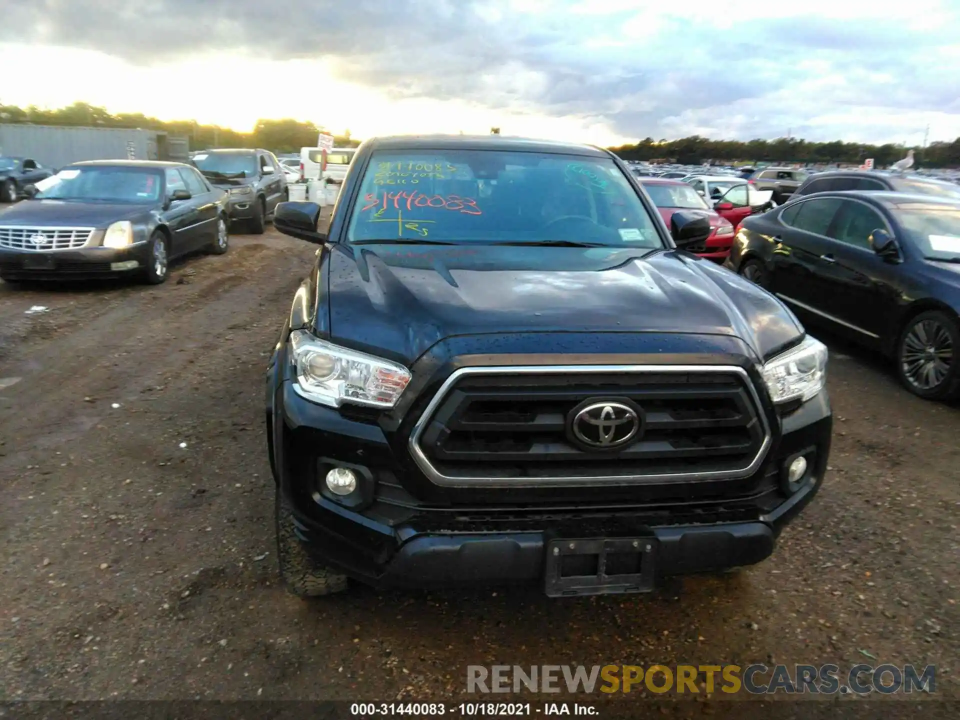 6 Photograph of a damaged car 3TMCZ5AN6LM301836 TOYOTA TACOMA 4WD 2020