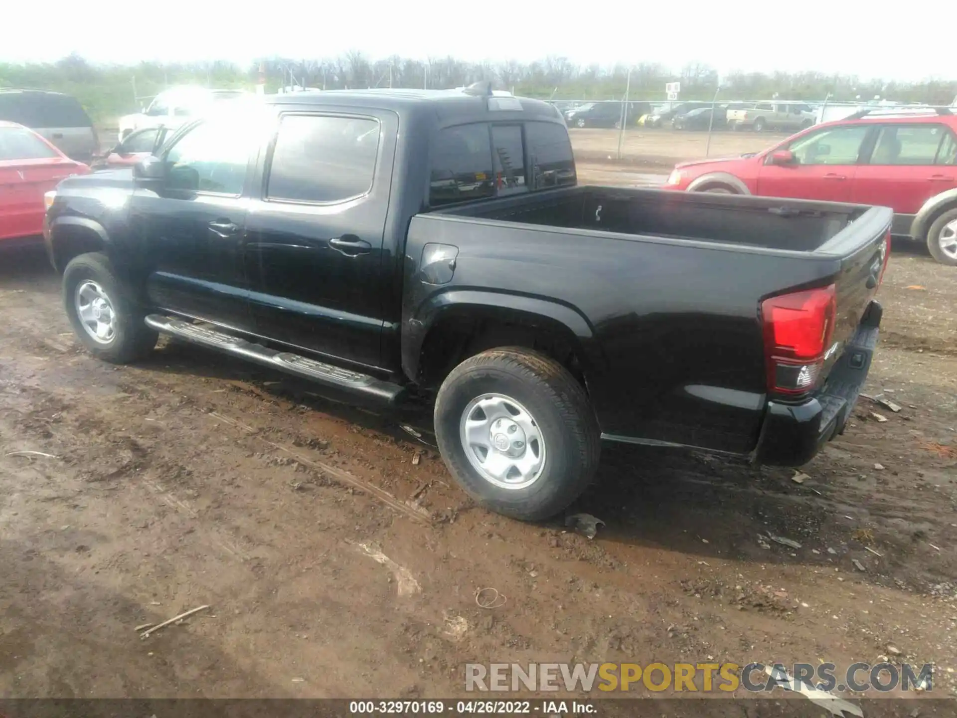 3 Photograph of a damaged car 3TMCZ5AN6LM306499 TOYOTA TACOMA 4WD 2020