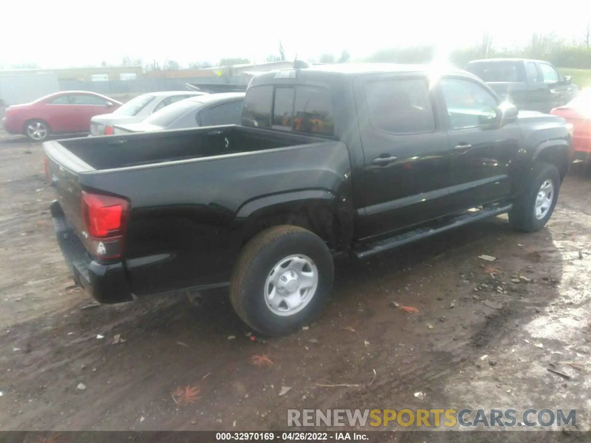 4 Photograph of a damaged car 3TMCZ5AN6LM306499 TOYOTA TACOMA 4WD 2020