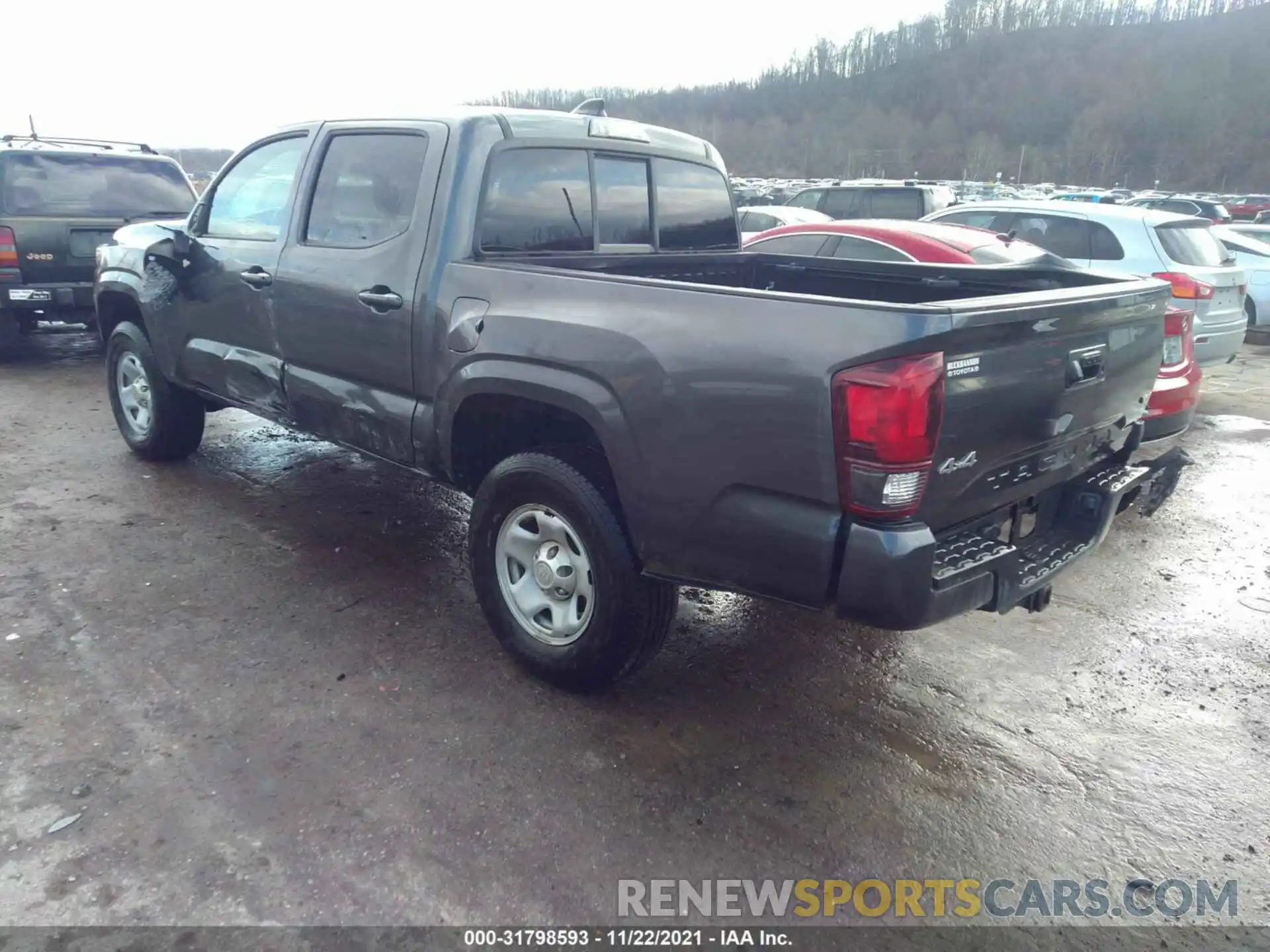 3 Photograph of a damaged car 3TMCZ5AN6LM311248 TOYOTA TACOMA 4WD 2020