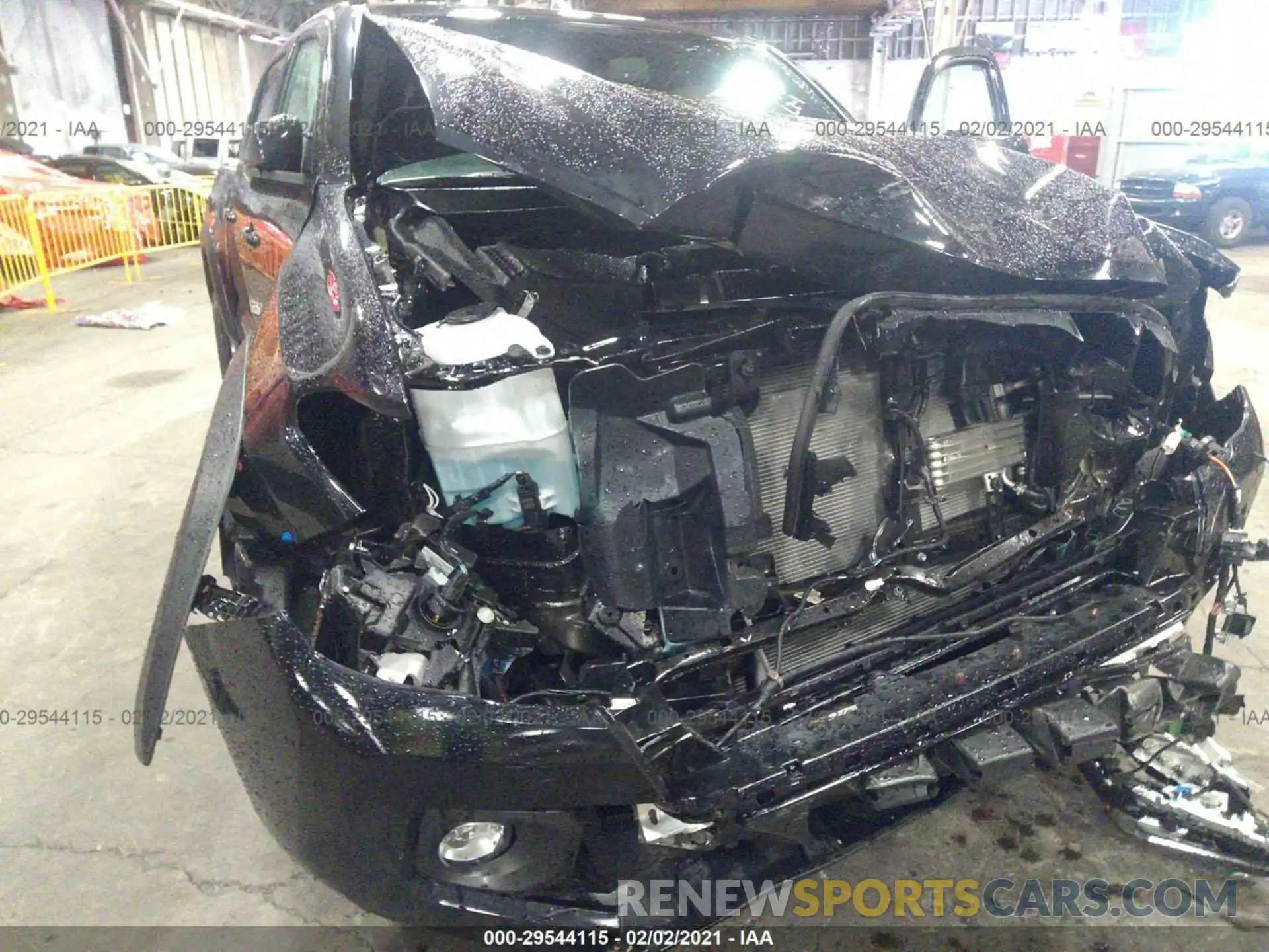 6 Photograph of a damaged car 3TMCZ5AN6LM317034 TOYOTA TACOMA 4WD 2020