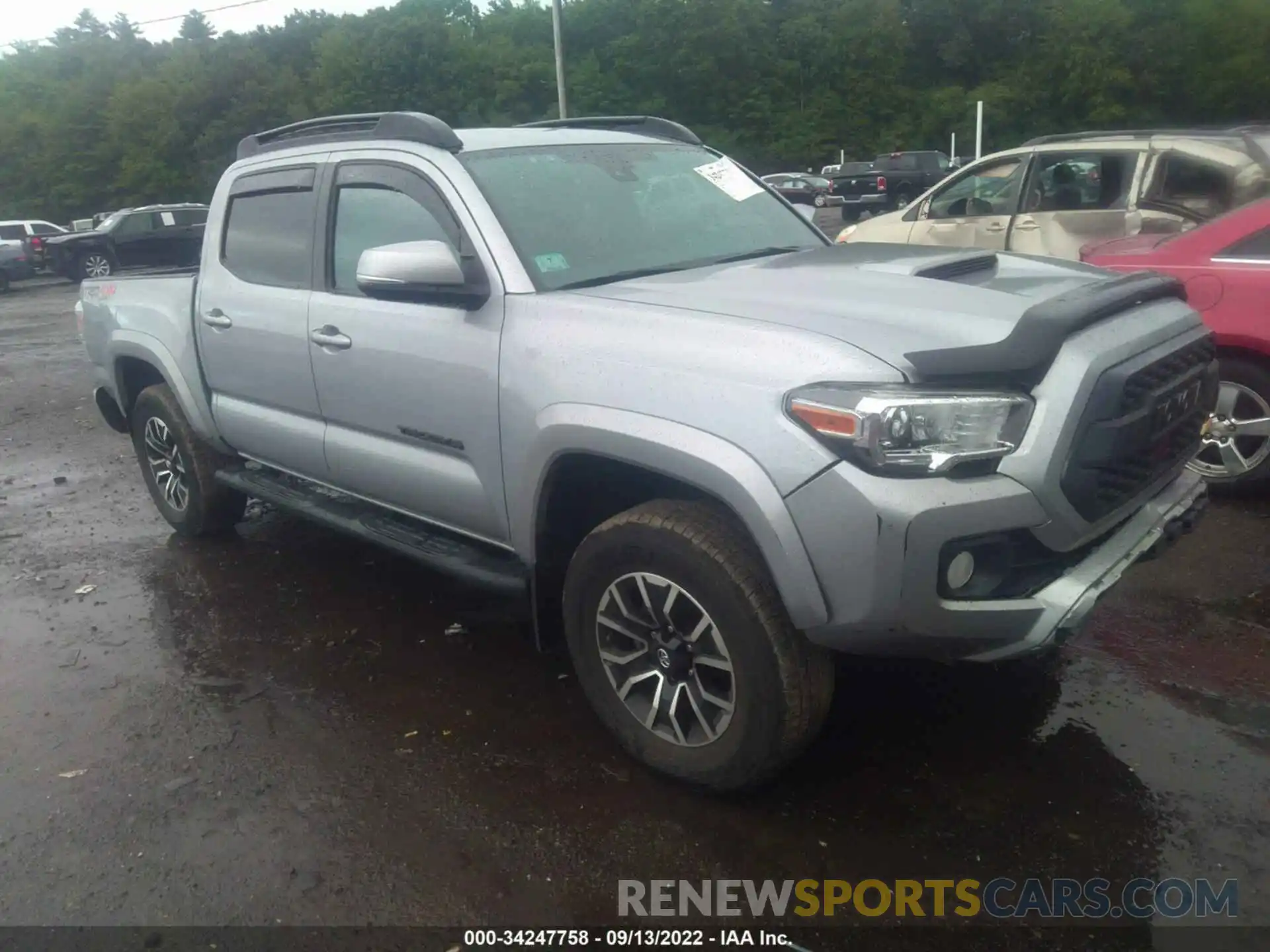 1 Фотография поврежденного автомобиля 3TMCZ5AN6LM321746 TOYOTA TACOMA 4WD 2020