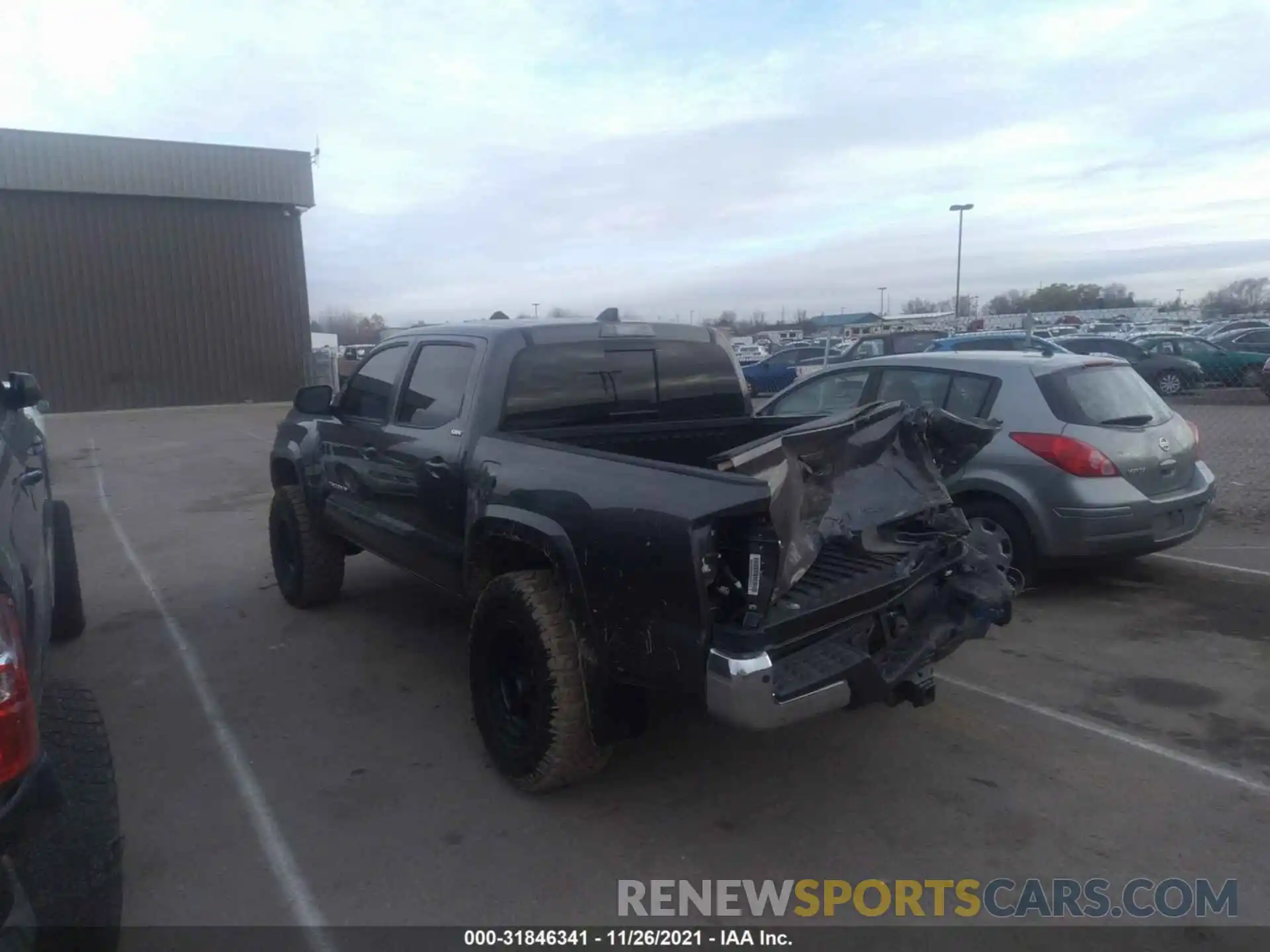 3 Photograph of a damaged car 3TMCZ5AN6LM324081 TOYOTA TACOMA 4WD 2020