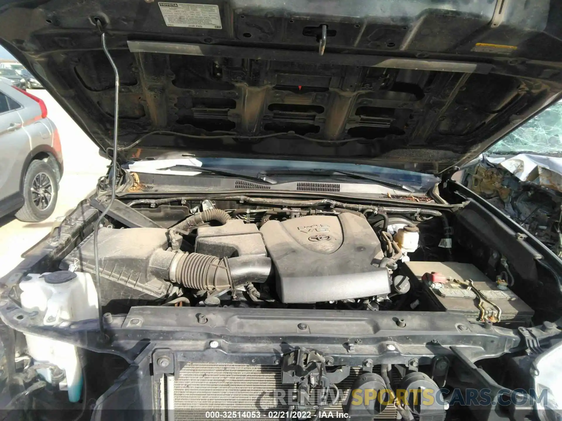 10 Фотография поврежденного автомобиля 3TMCZ5AN6LM324453 TOYOTA TACOMA 4WD 2020