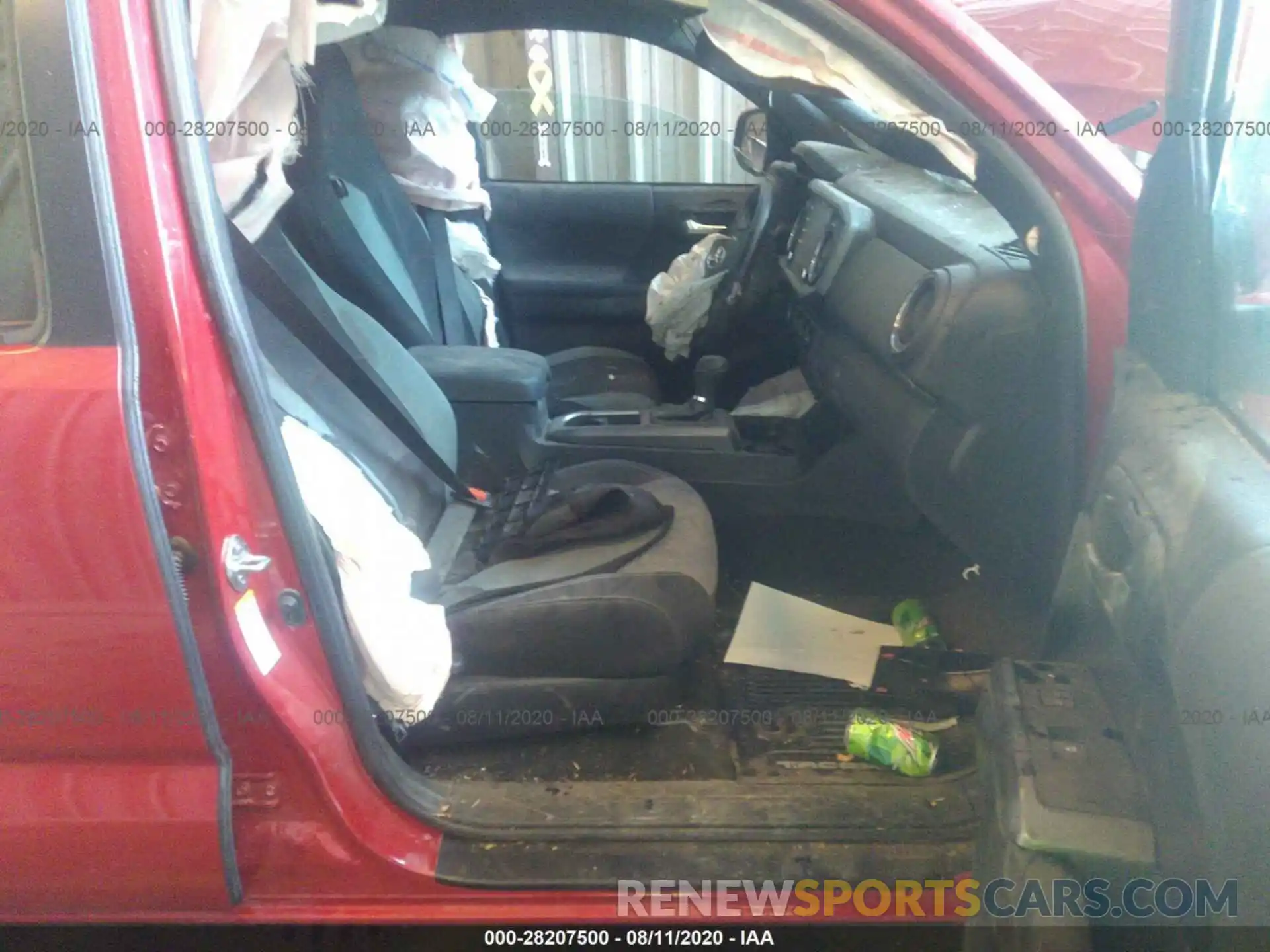 5 Photograph of a damaged car 3TMCZ5AN6LM342872 TOYOTA TACOMA 4WD 2020