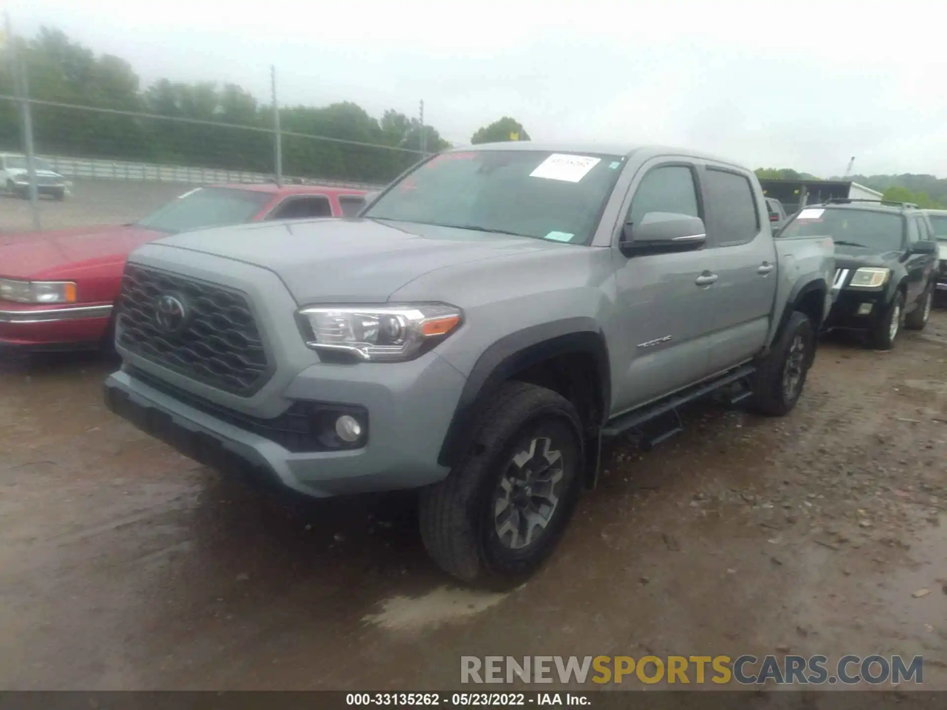 2 Photograph of a damaged car 3TMCZ5AN7LM294895 TOYOTA TACOMA 4WD 2020