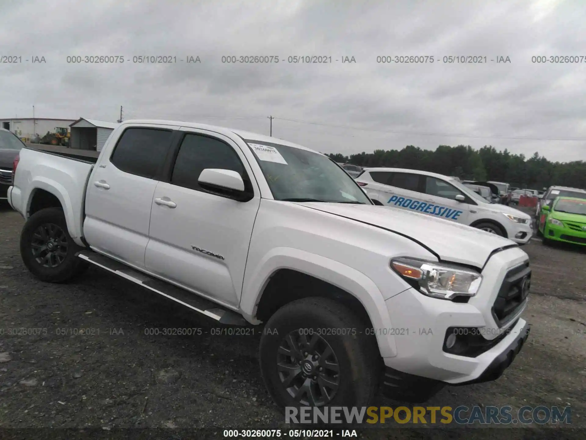 1 Фотография поврежденного автомобиля 3TMCZ5AN7LM299448 TOYOTA TACOMA 4WD 2020