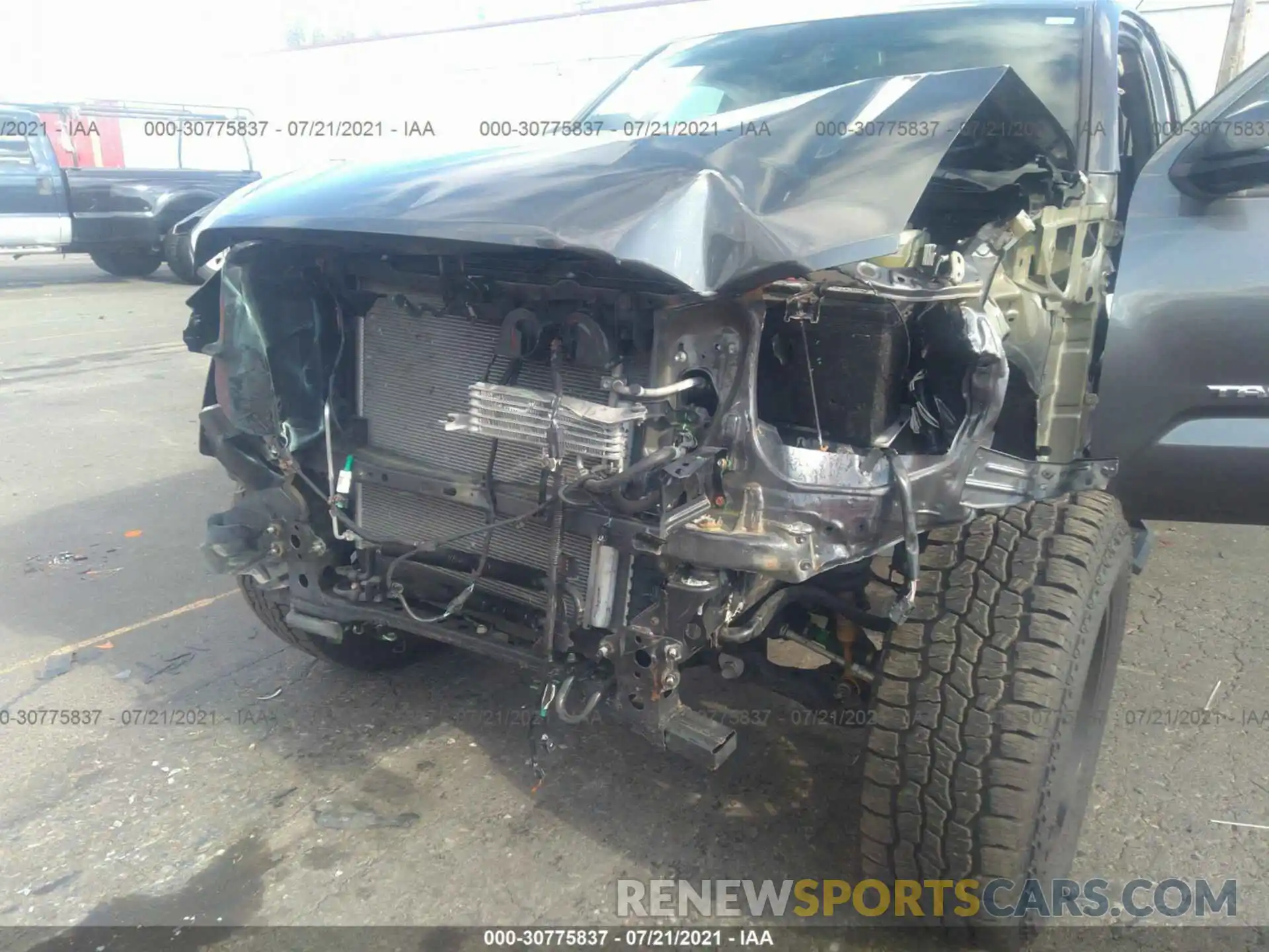 6 Photograph of a damaged car 3TMCZ5AN7LM331203 TOYOTA TACOMA 4WD 2020