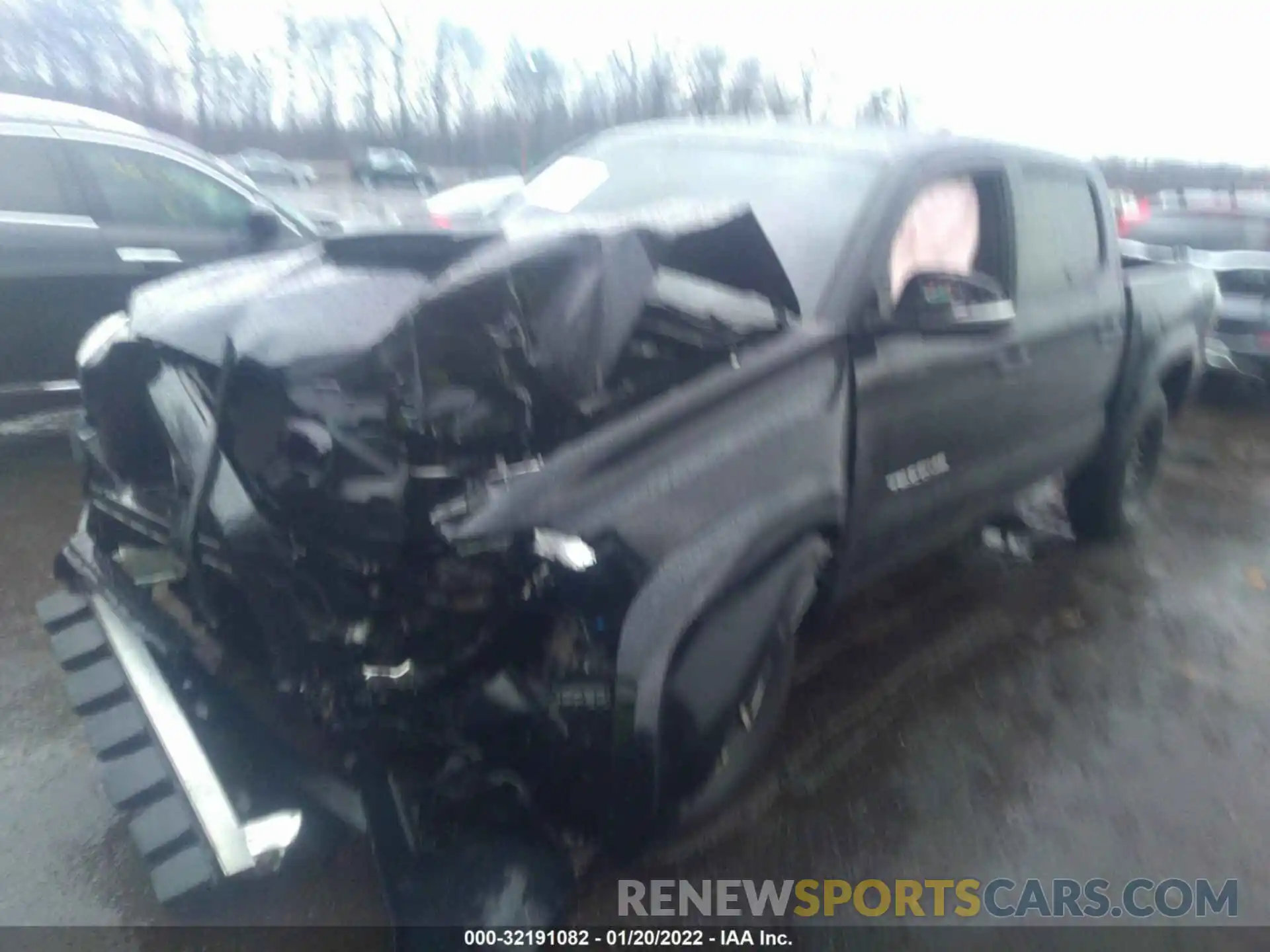 2 Photograph of a damaged car 3TMCZ5AN7LM337602 TOYOTA TACOMA 4WD 2020