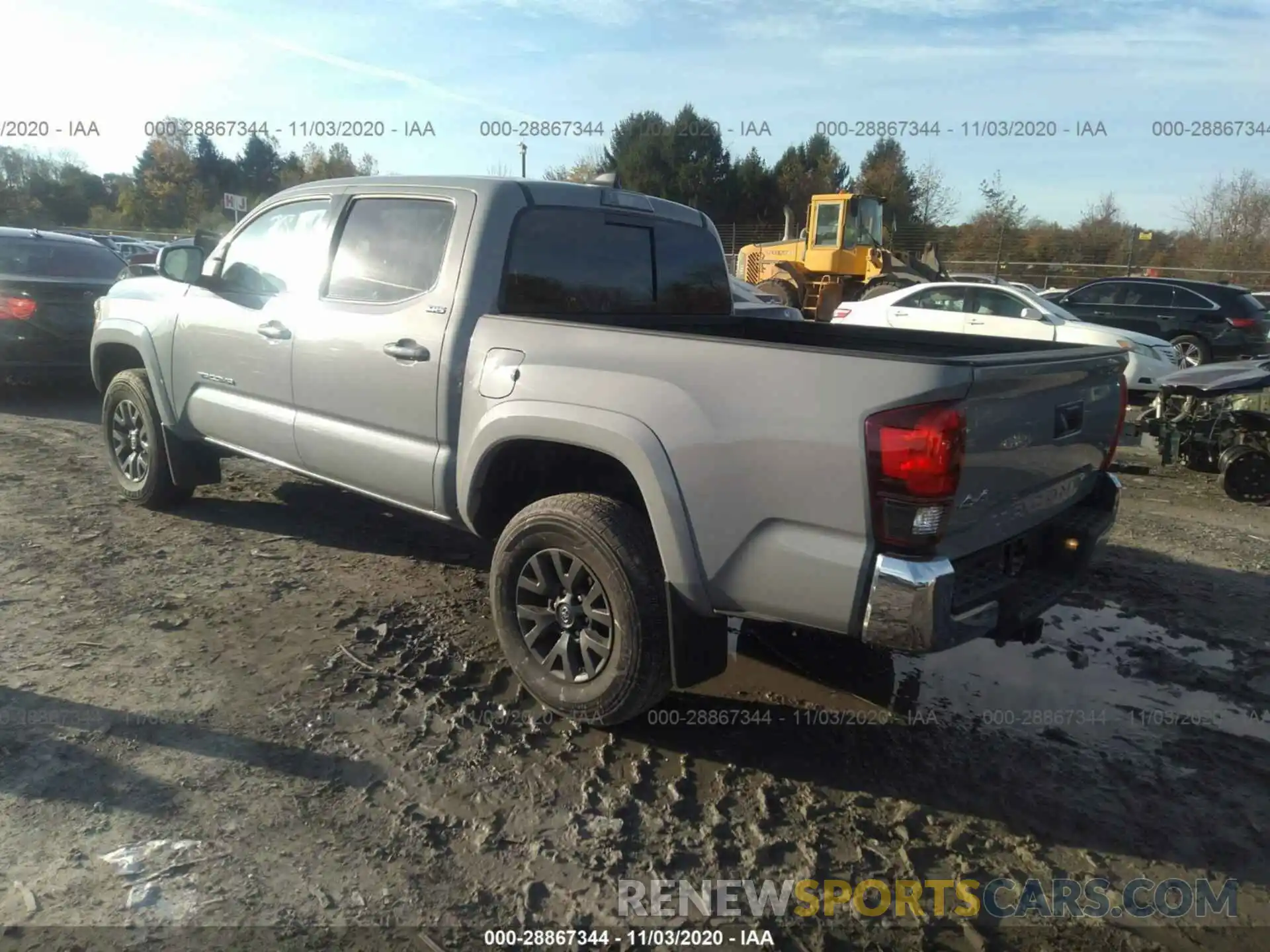 3 Фотография поврежденного автомобиля 3TMCZ5AN7LM339026 TOYOTA TACOMA 4WD 2020