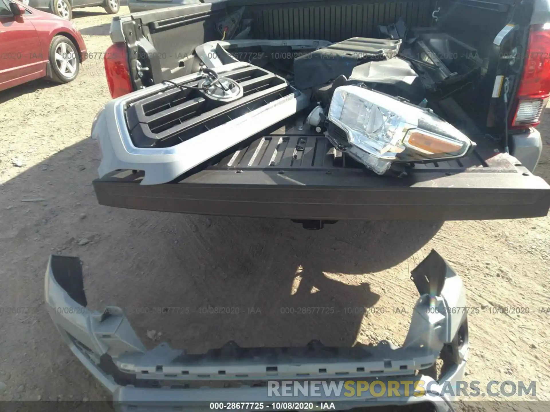 12 Photograph of a damaged car 3TMCZ5AN7LM352908 TOYOTA TACOMA 4WD 2020