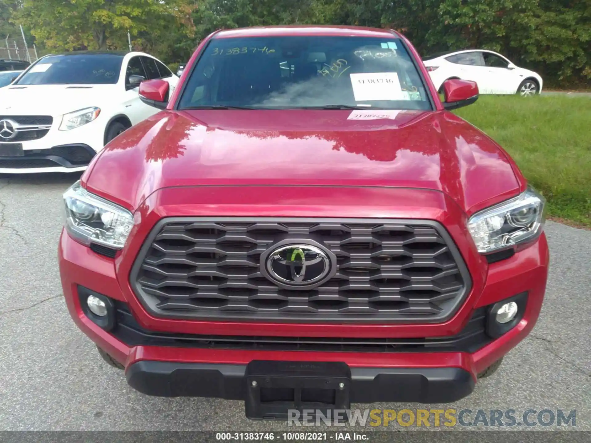 6 Photograph of a damaged car 3TMCZ5AN8LM293450 TOYOTA TACOMA 4WD 2020