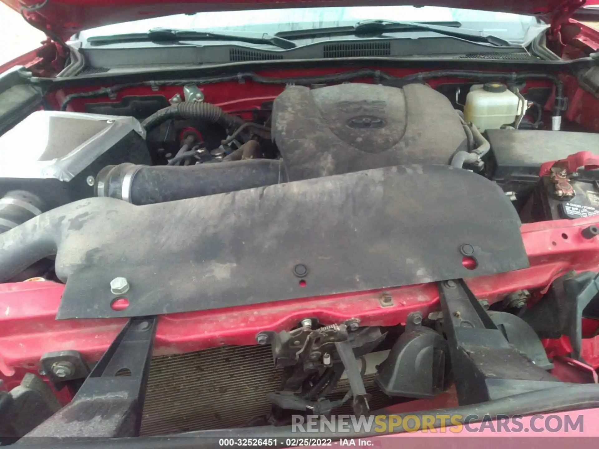 10 Photograph of a damaged car 3TMCZ5AN8LM294470 TOYOTA TACOMA 4WD 2020