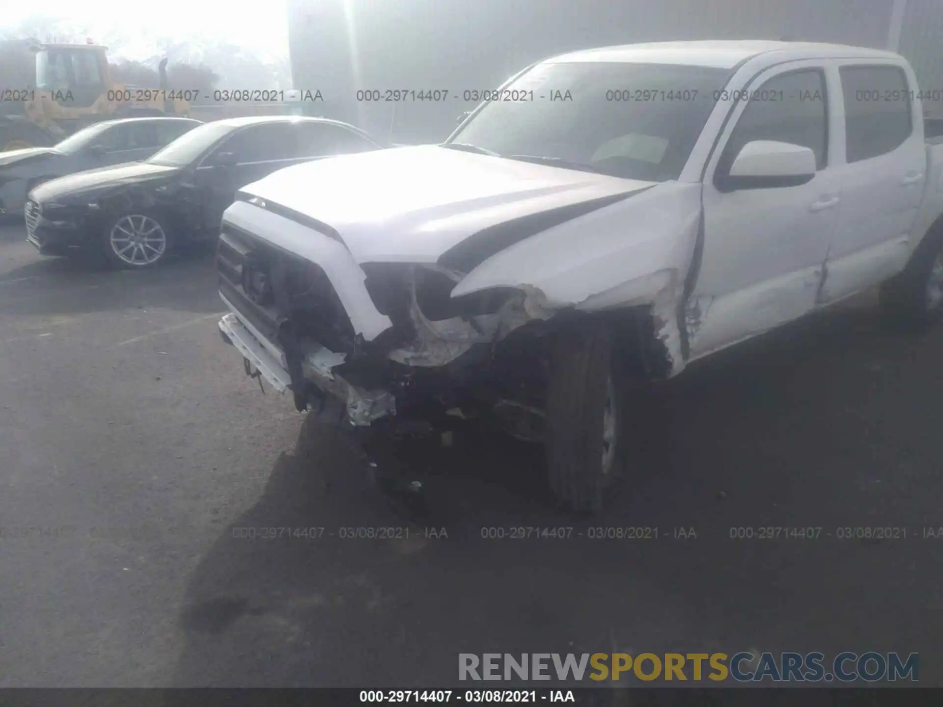 6 Photograph of a damaged car 3TMCZ5AN8LM306701 TOYOTA TACOMA 4WD 2020