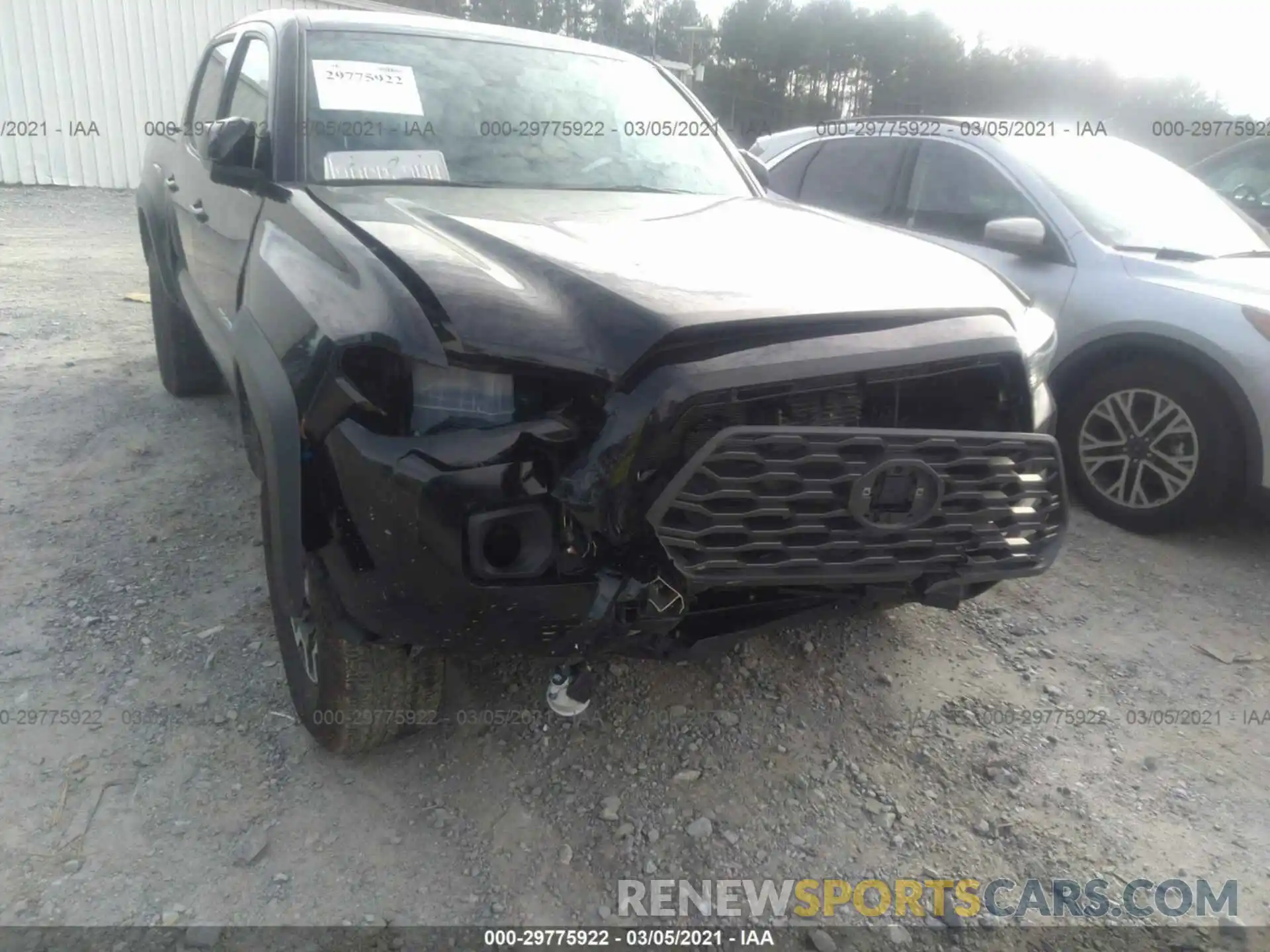6 Photograph of a damaged car 3TMCZ5AN8LM342307 TOYOTA TACOMA 4WD 2020