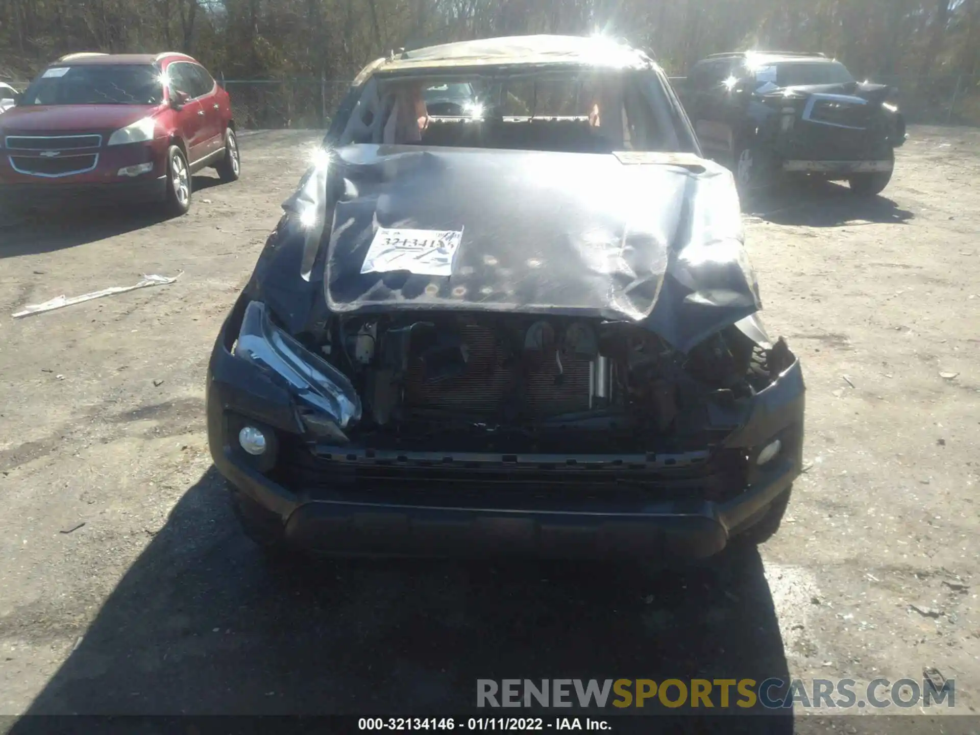 6 Photograph of a damaged car 3TMCZ5AN8LM344073 TOYOTA TACOMA 4WD 2020