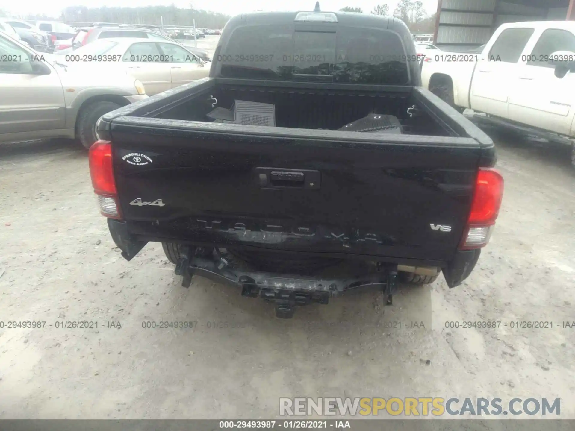 6 Photograph of a damaged car 3TMCZ5AN8LM348267 TOYOTA TACOMA 4WD 2020