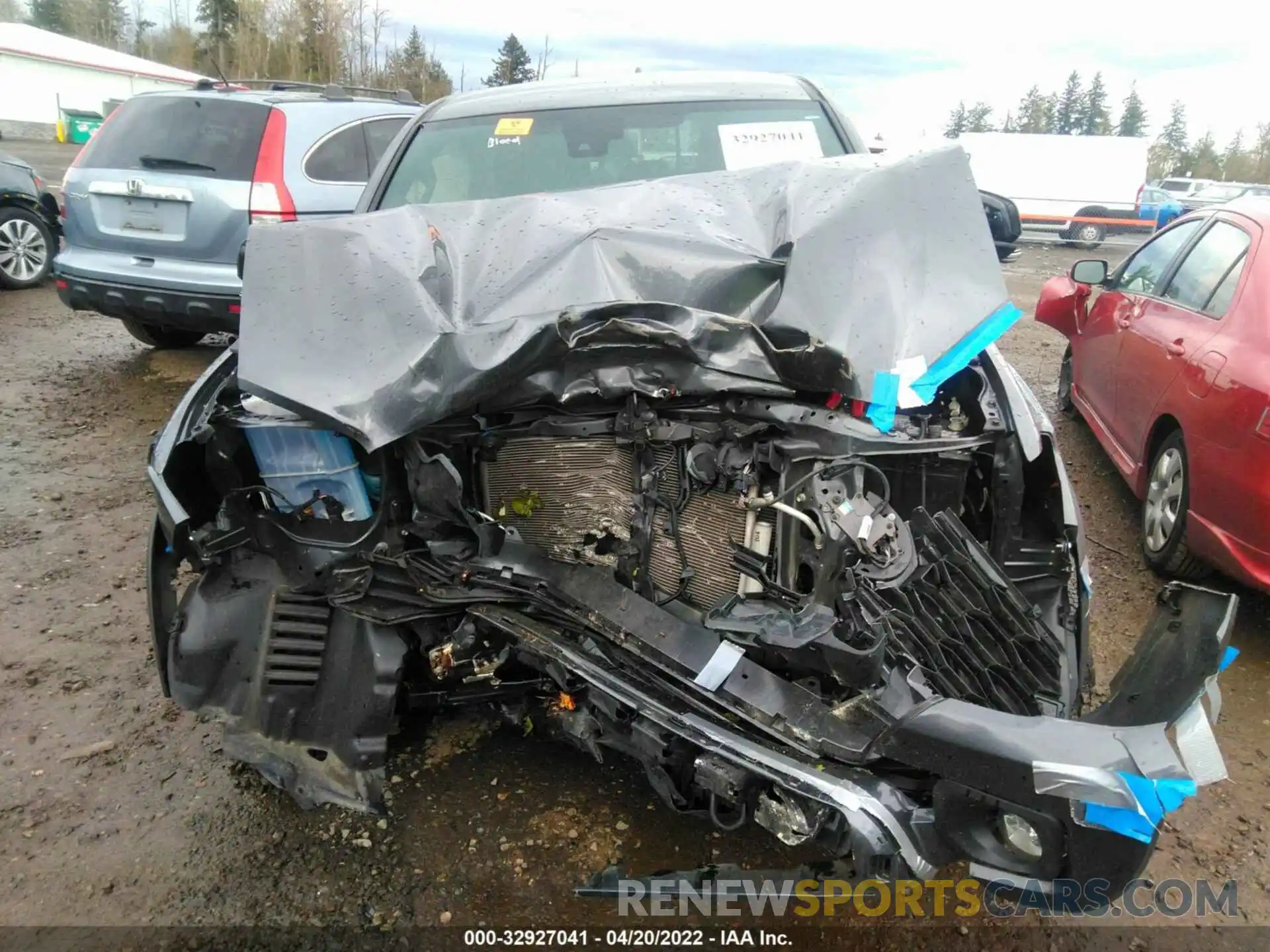 6 Photograph of a damaged car 3TMCZ5AN8LM350200 TOYOTA TACOMA 4WD 2020