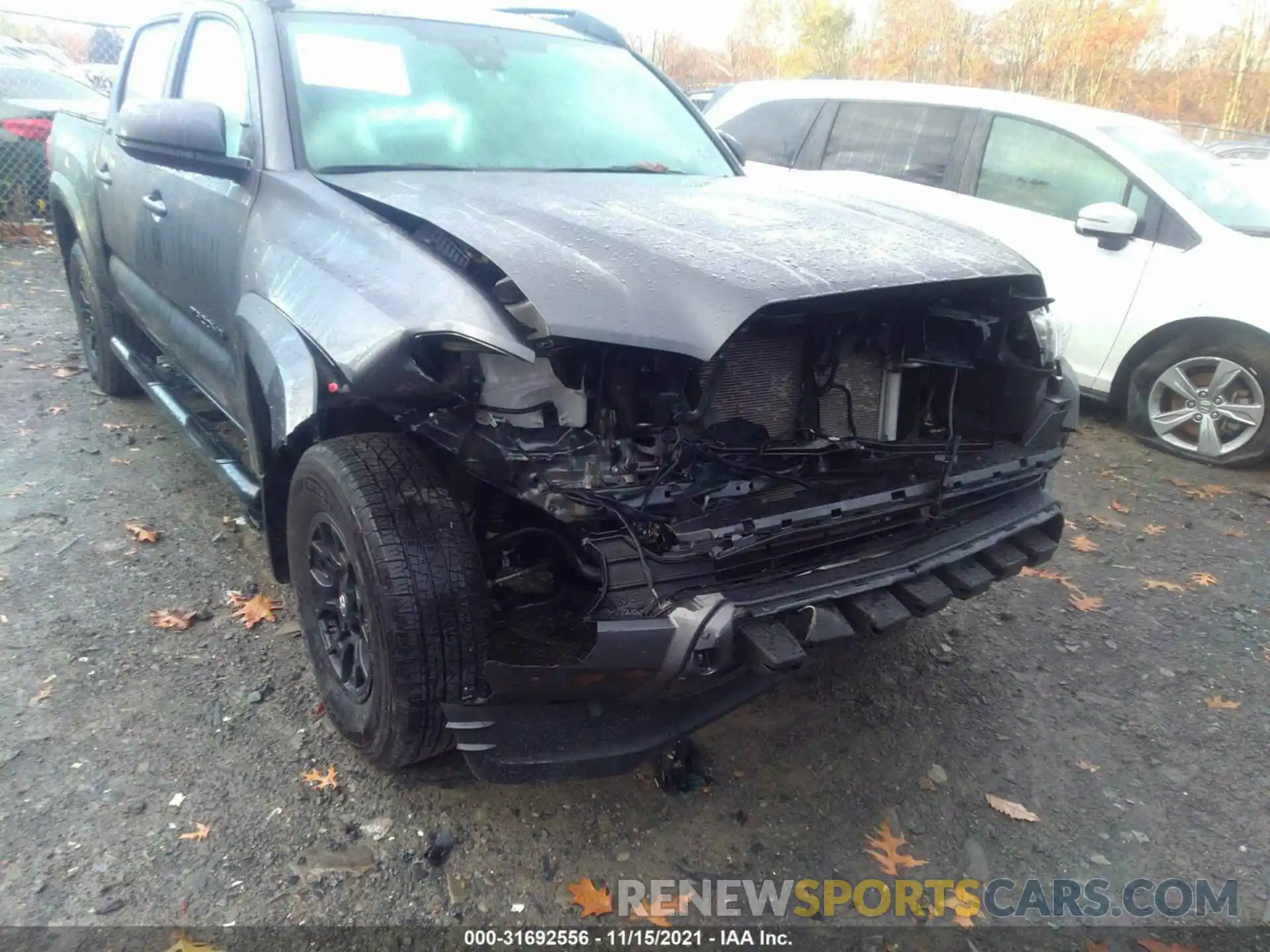 6 Photograph of a damaged car 3TMCZ5AN8LM358409 TOYOTA TACOMA 4WD 2020