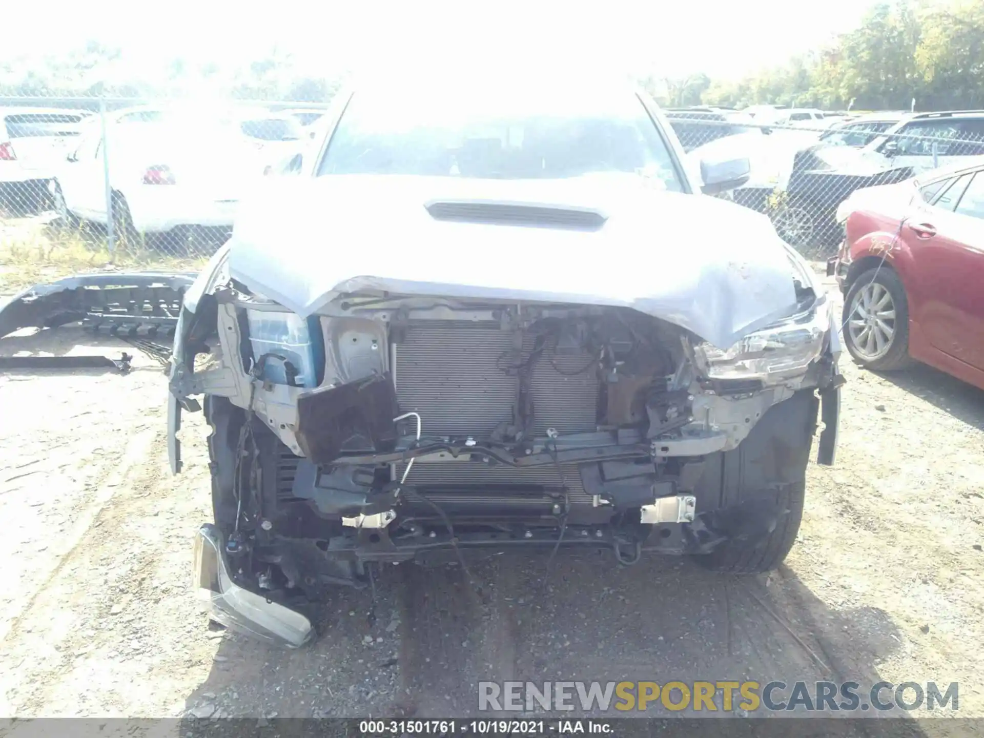 6 Photograph of a damaged car 3TMCZ5AN8LM360547 TOYOTA TACOMA 4WD 2020