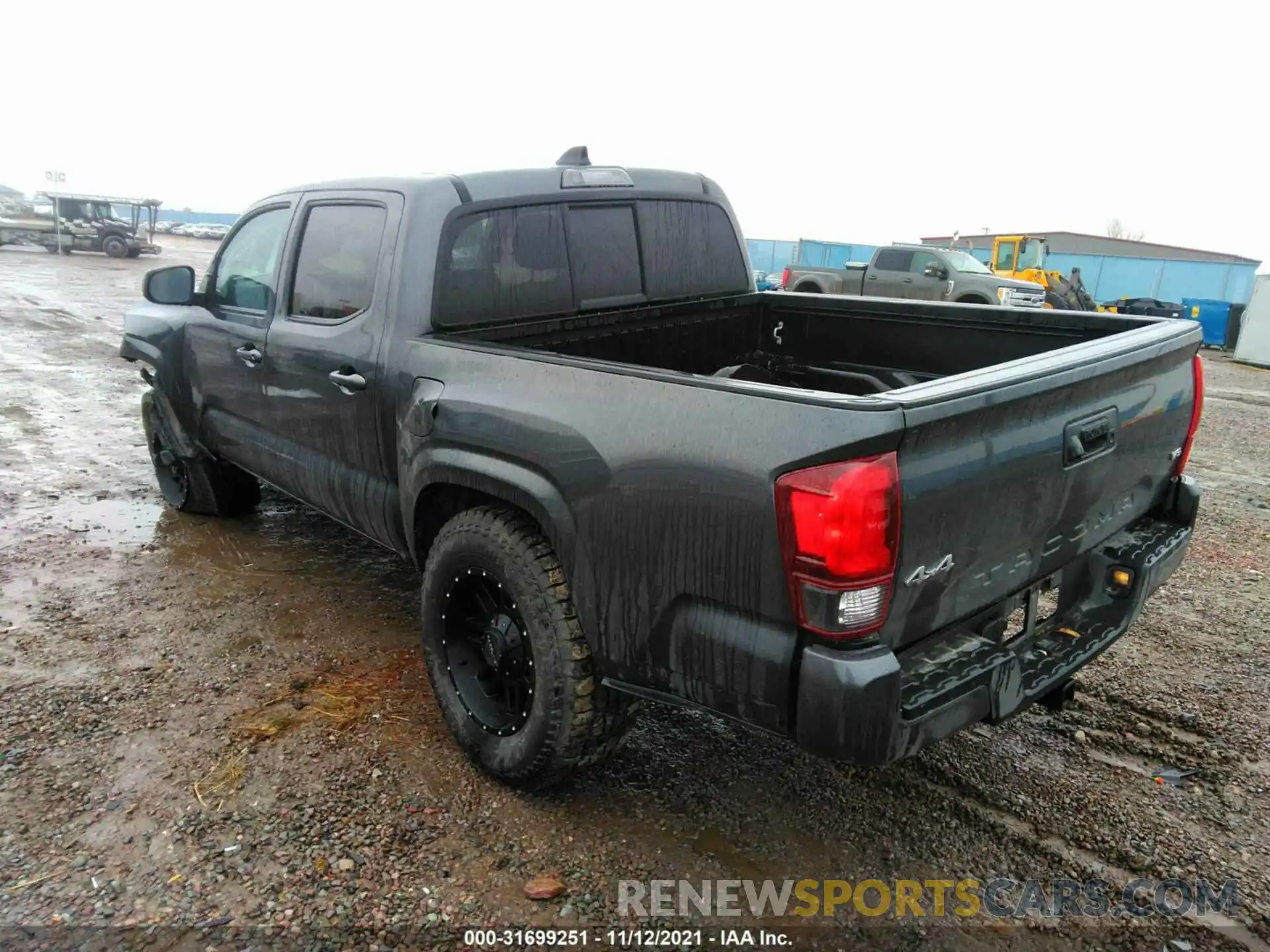 3 Photograph of a damaged car 3TMCZ5AN8LM361262 TOYOTA TACOMA 4WD 2020