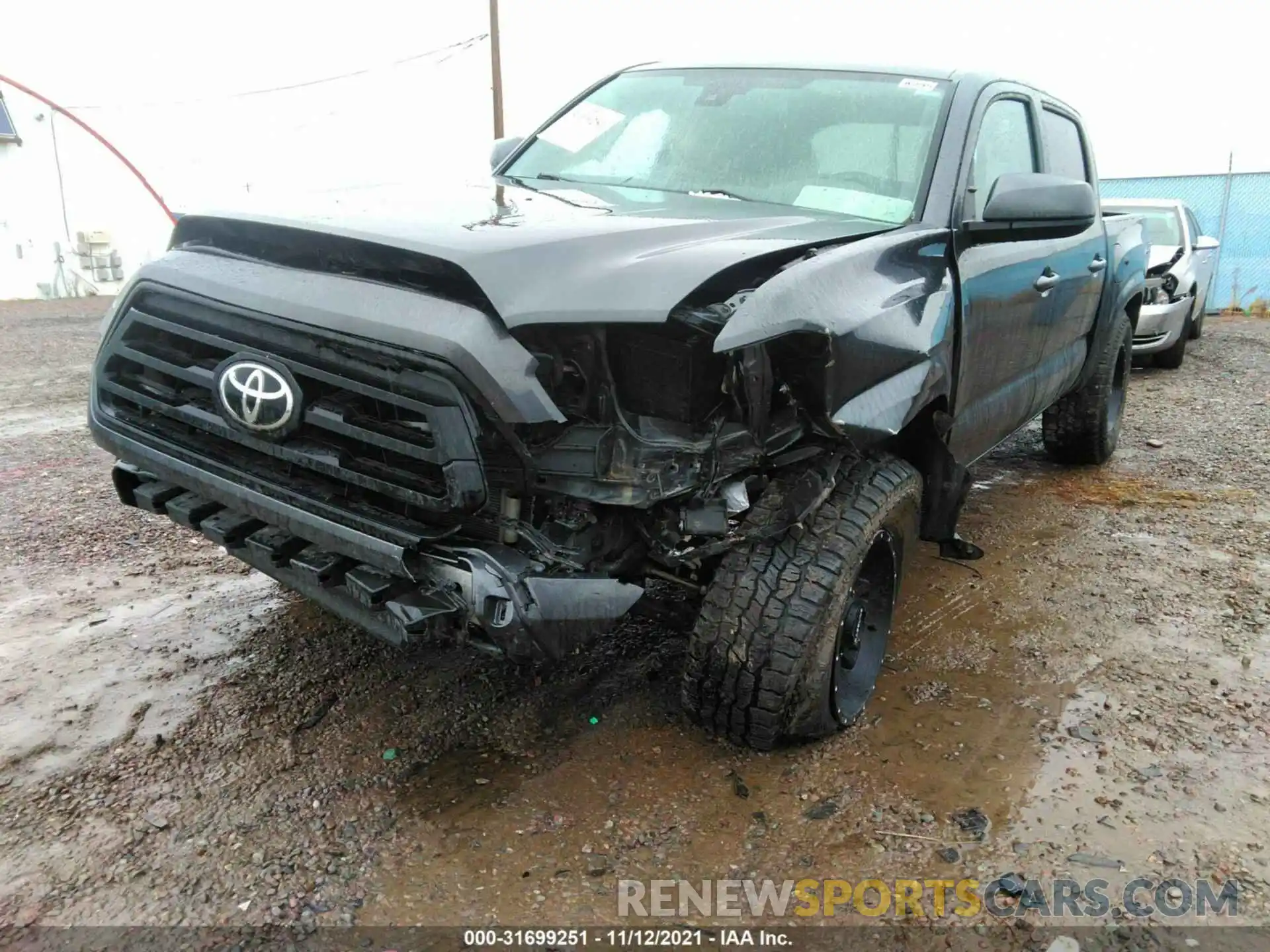 6 Photograph of a damaged car 3TMCZ5AN8LM361262 TOYOTA TACOMA 4WD 2020