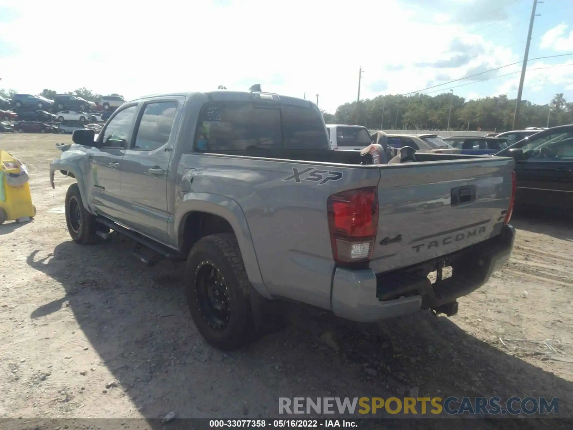 3 Photograph of a damaged car 3TMCZ5AN9LM300552 TOYOTA TACOMA 4WD 2020