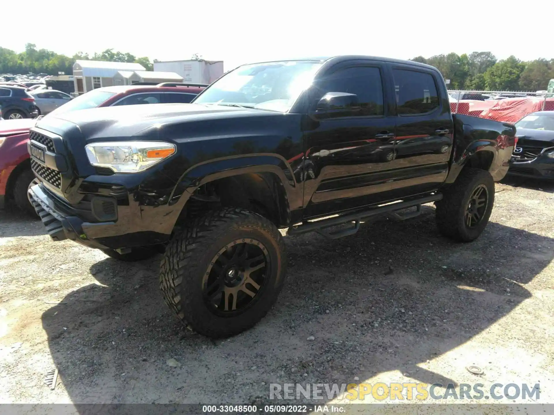 2 Photograph of a damaged car 3TMCZ5AN9LM309784 TOYOTA TACOMA 4WD 2020